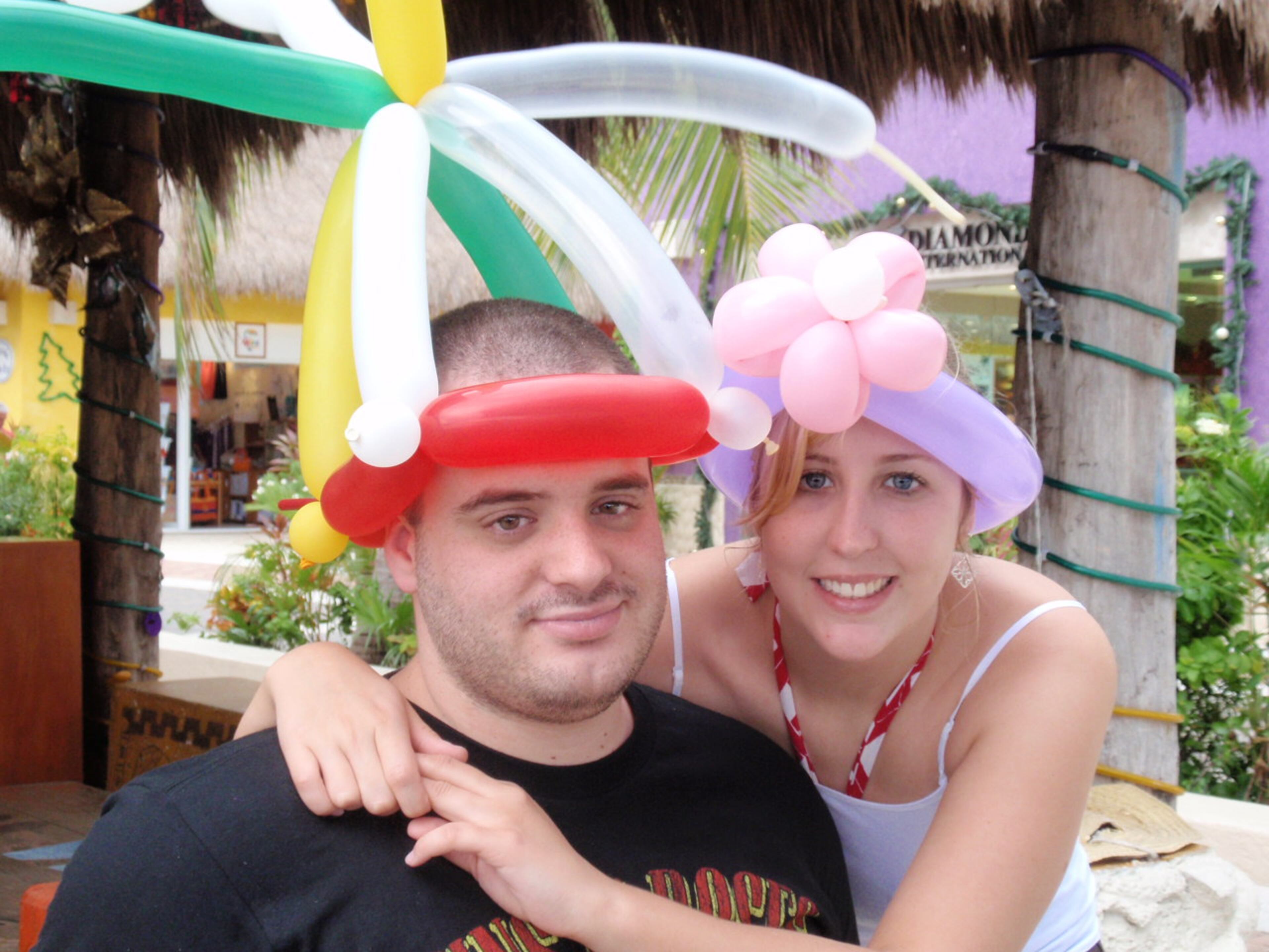 Nick and Lela Russo, believe this was taken in Cozumel just before Lela suffered a horrible car accident resulting with a traumatic brain injury. She was a senior in college about to be married. Life-flighted to Macon, moved to Shepherd inpatient and outpatient, Henry Med Ctr, Emory three times. She has really been thru the mill. Lela was able to graduate from Gordon College and marry her sweetheart. Cutest and most blessed couple. -- Angie Ray, Lela's mother