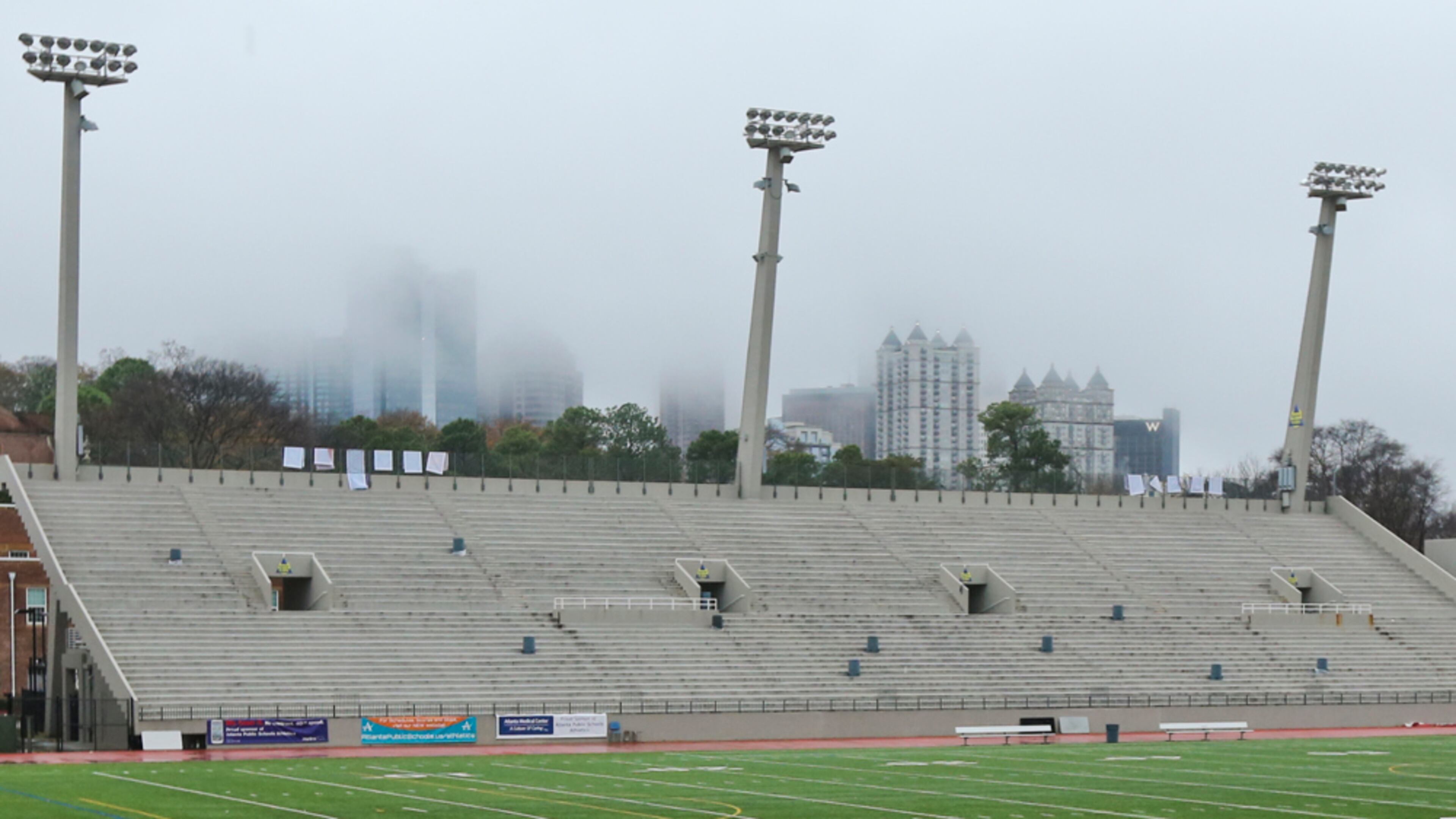 Grady Stadium in Atlanta could be renamed by the Atlanta school board. (JOHN SPINK/AJC FILE PHOTO)