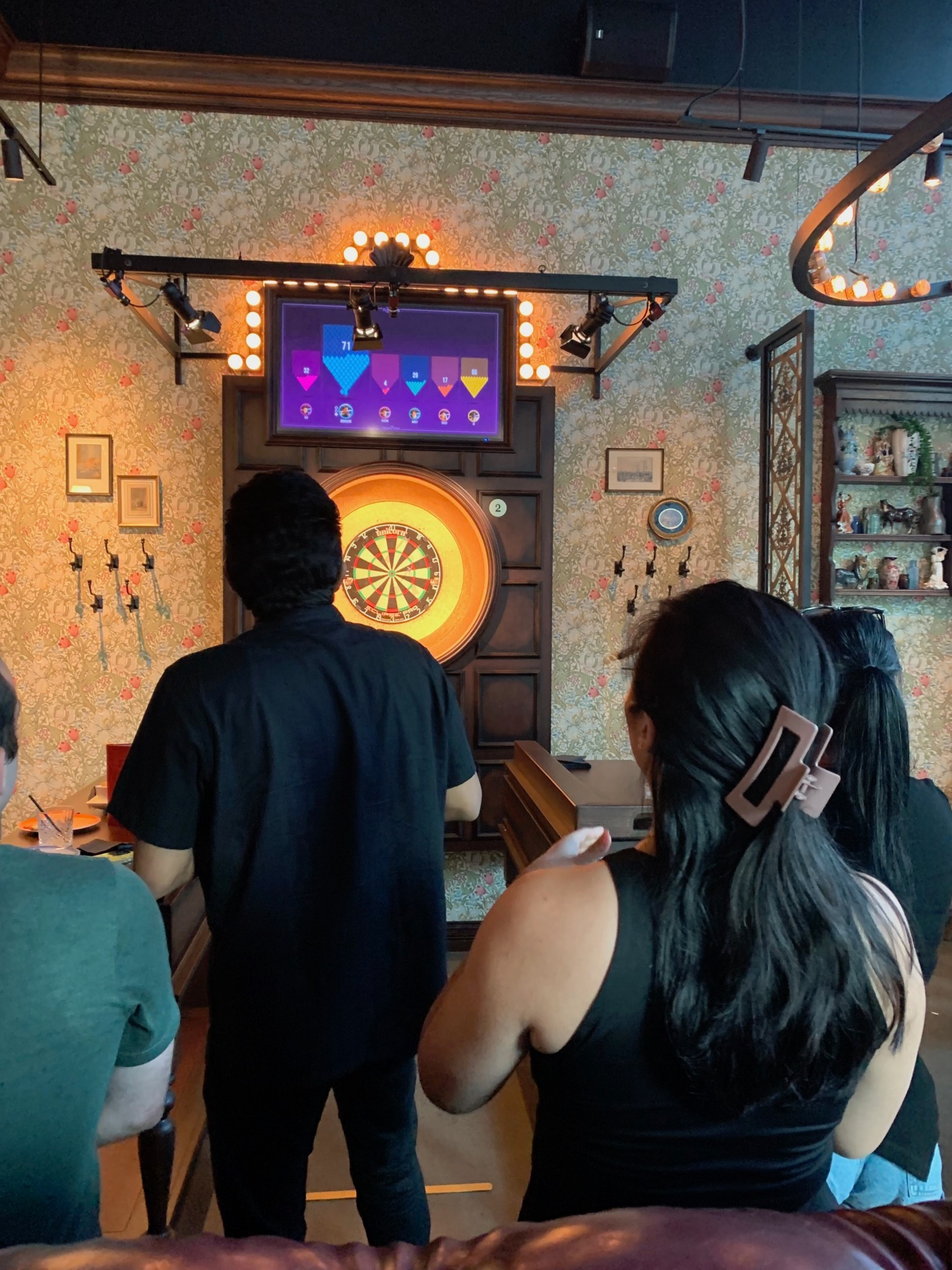 The game of darts goes high-tech at Flight Club Atlanta.
Photo: Courtesy of Grady McGill