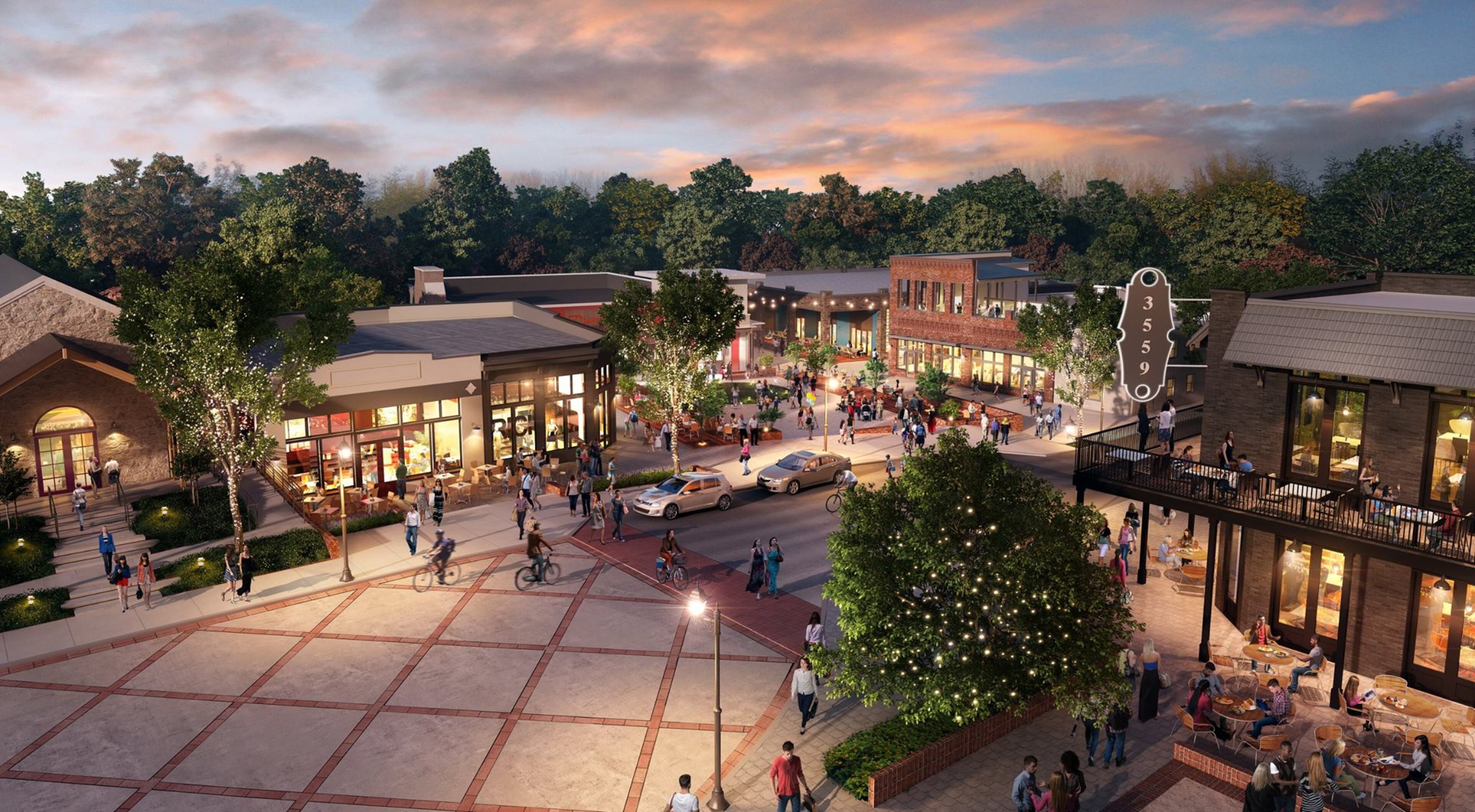 Part of Duluth's budding Parsons Alley development, as seen on Nov. 17, 2016. TYLER ESTEP / TYLER.ESTEP@AJC.COM