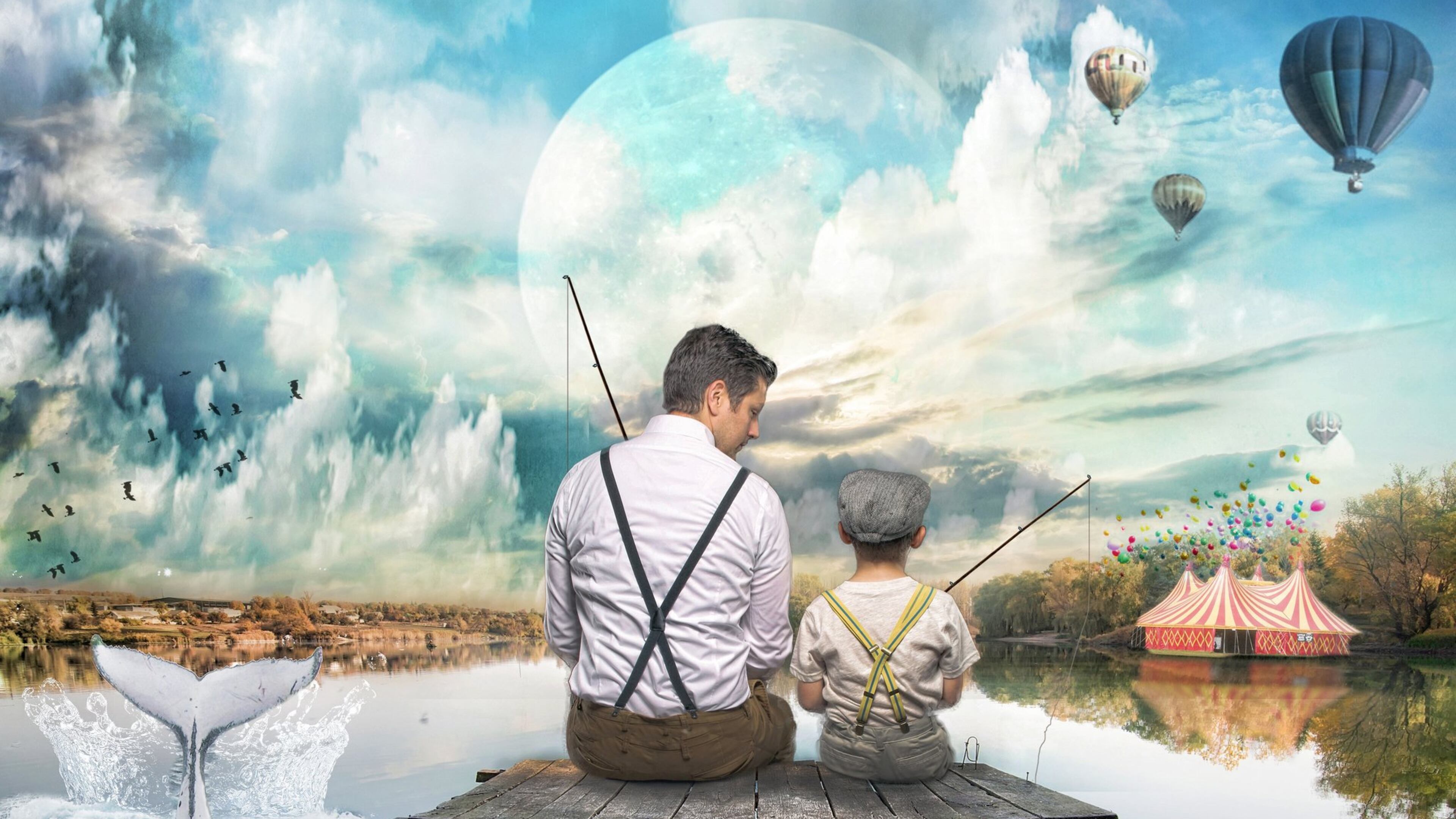 Edward Bloom has invented a fascinating life. How much of it is true? “Big Fish” at Theatrical Outfit opens Dec. 1. (BreeAnne Clowdus Photography)