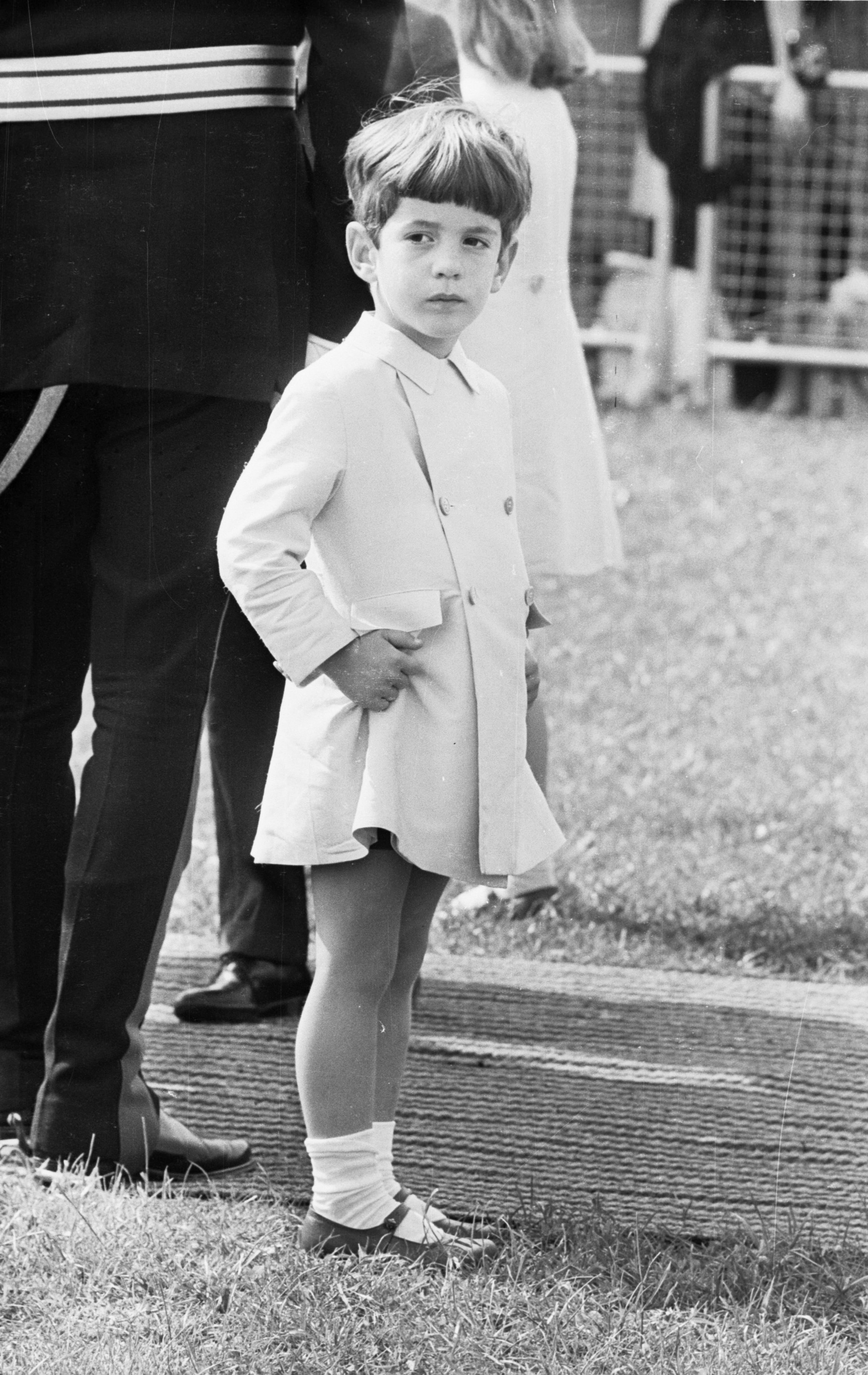 John F. Kennedy Jr. (1960 - 1999) attends the inauguration of a memorial to his father John F. Kennedy in Runnymede, Surrey, nearly eighteen months after the former president's assassination. (Photo by Michael Stroud/Express/Getty Images)