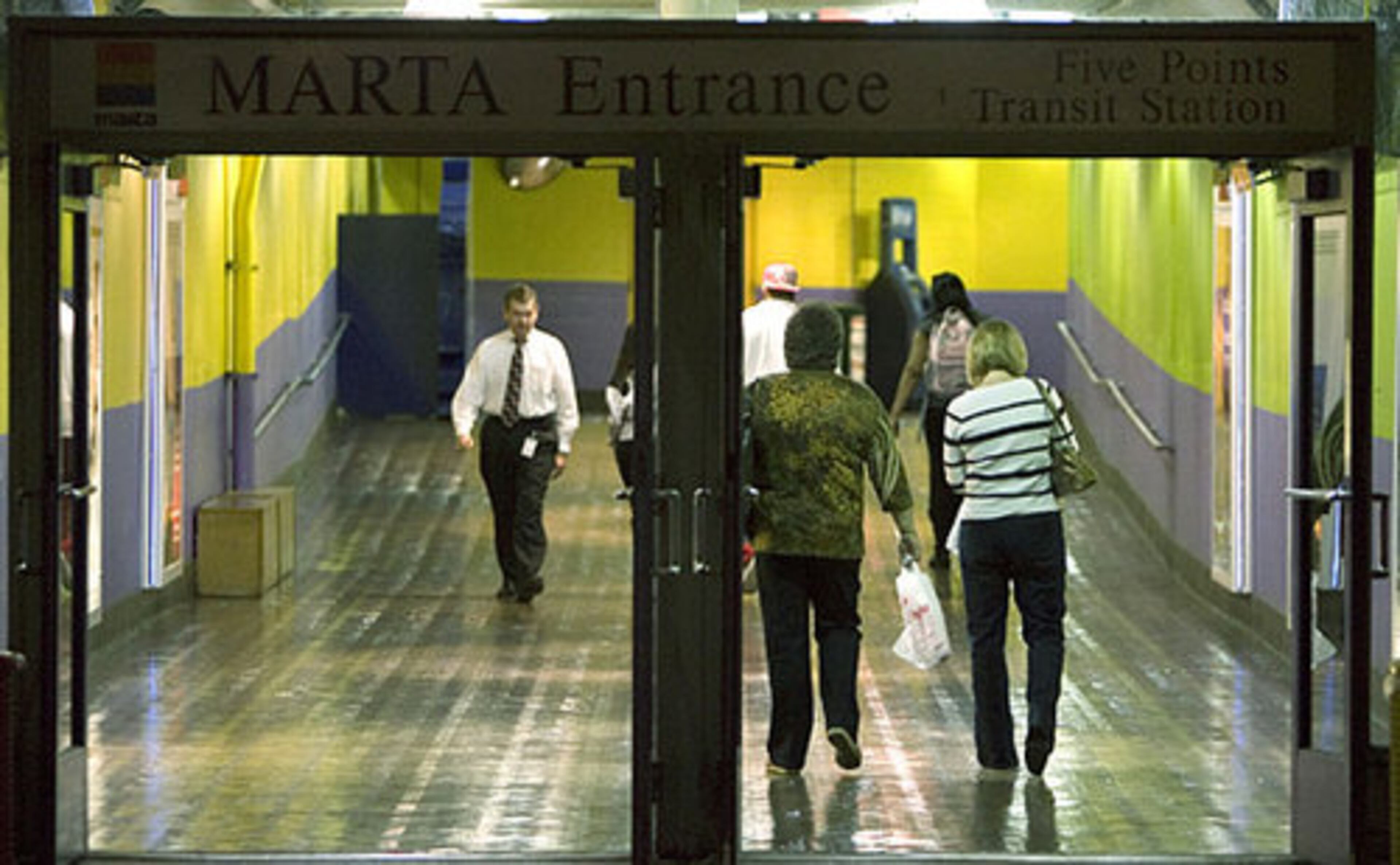 Some of the vibration comes from a nearby MARTA rail line. Some Underground watchers say the arrival of MARTA, with its need for big chunks of the historic grounds, delivered a mortal wound to the complex. Others contend it brought important public access.