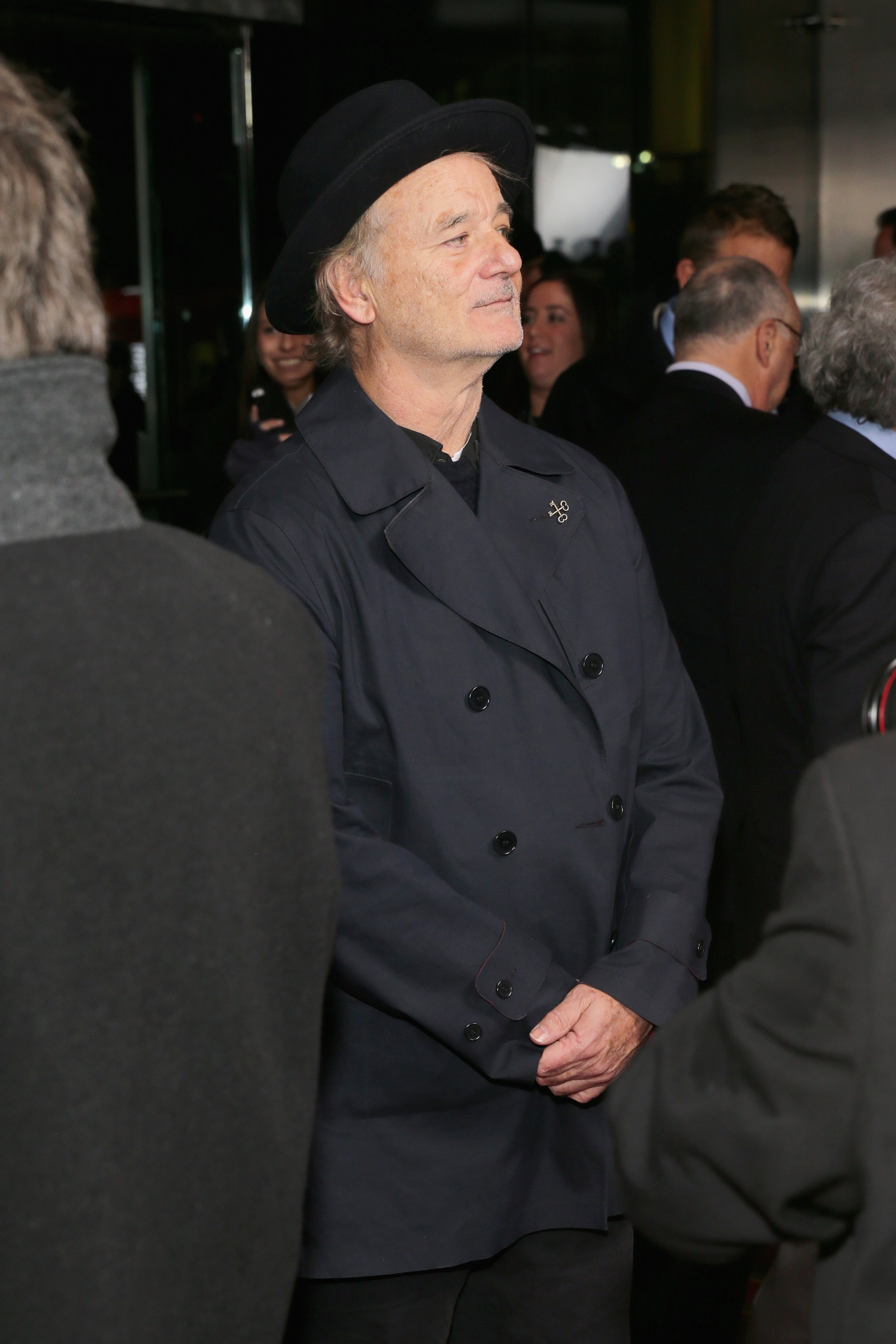 NEW YORK, NY - FEBRUARY 26: Actor Bill Murray attends 'The Grand Budapest Hotel' premiere at Alice Tully Hall on February 26, 2014 in New York City. (Photo by Neilson Barnard/Getty Images)