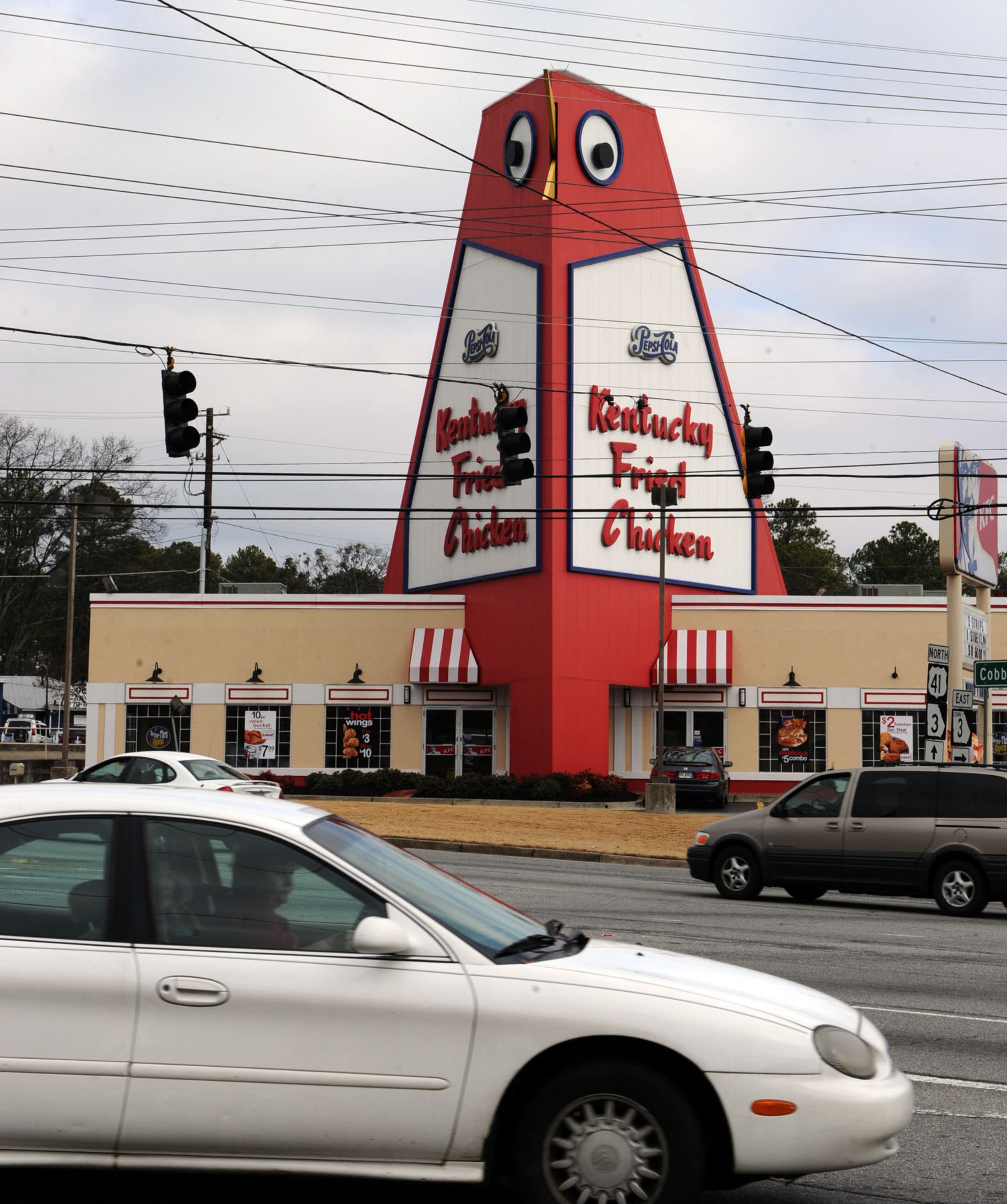 The Big Chicken in Marietta, Ga., on February 2, 2011.