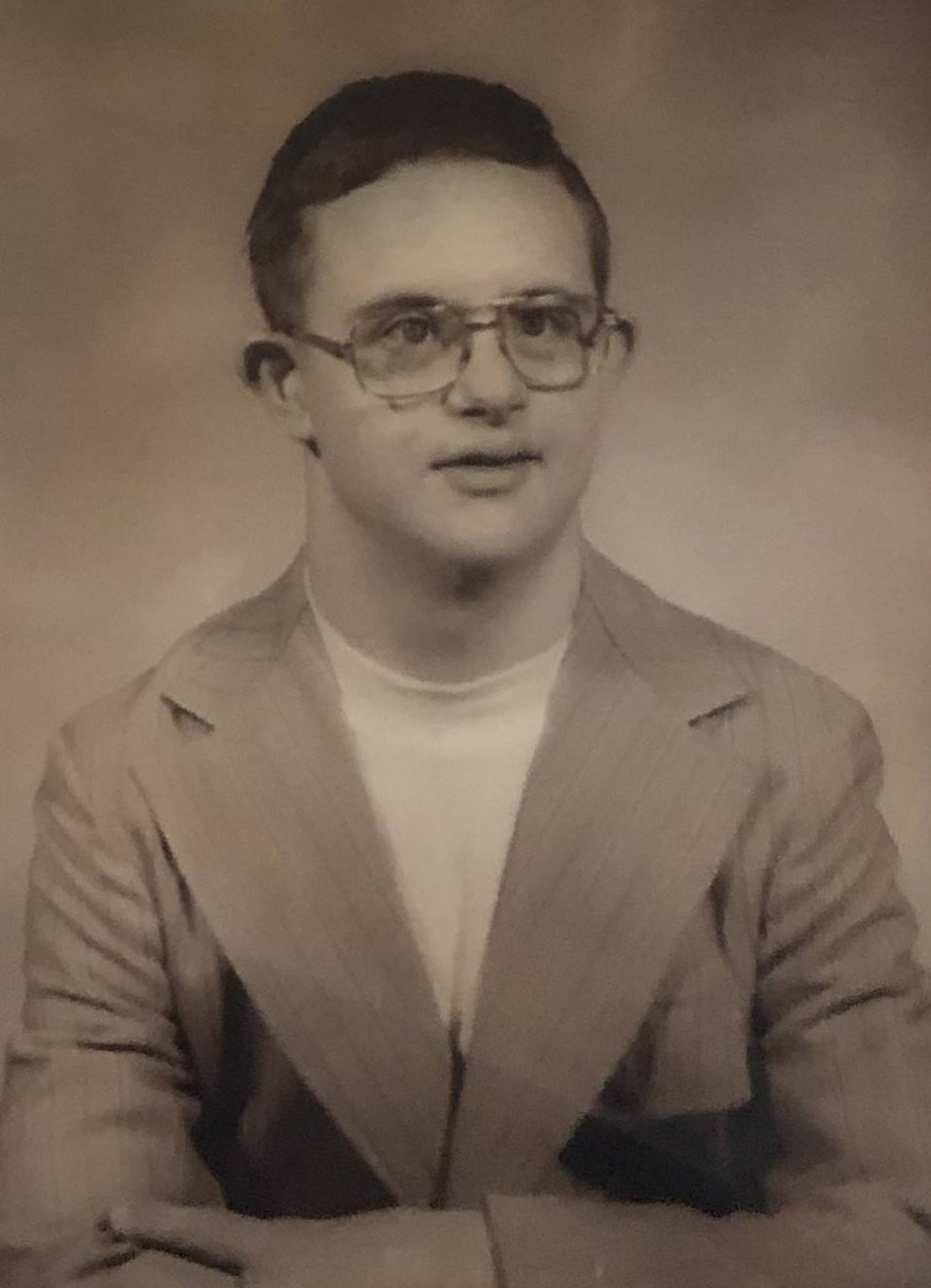 Benton at age 20 in 1972.