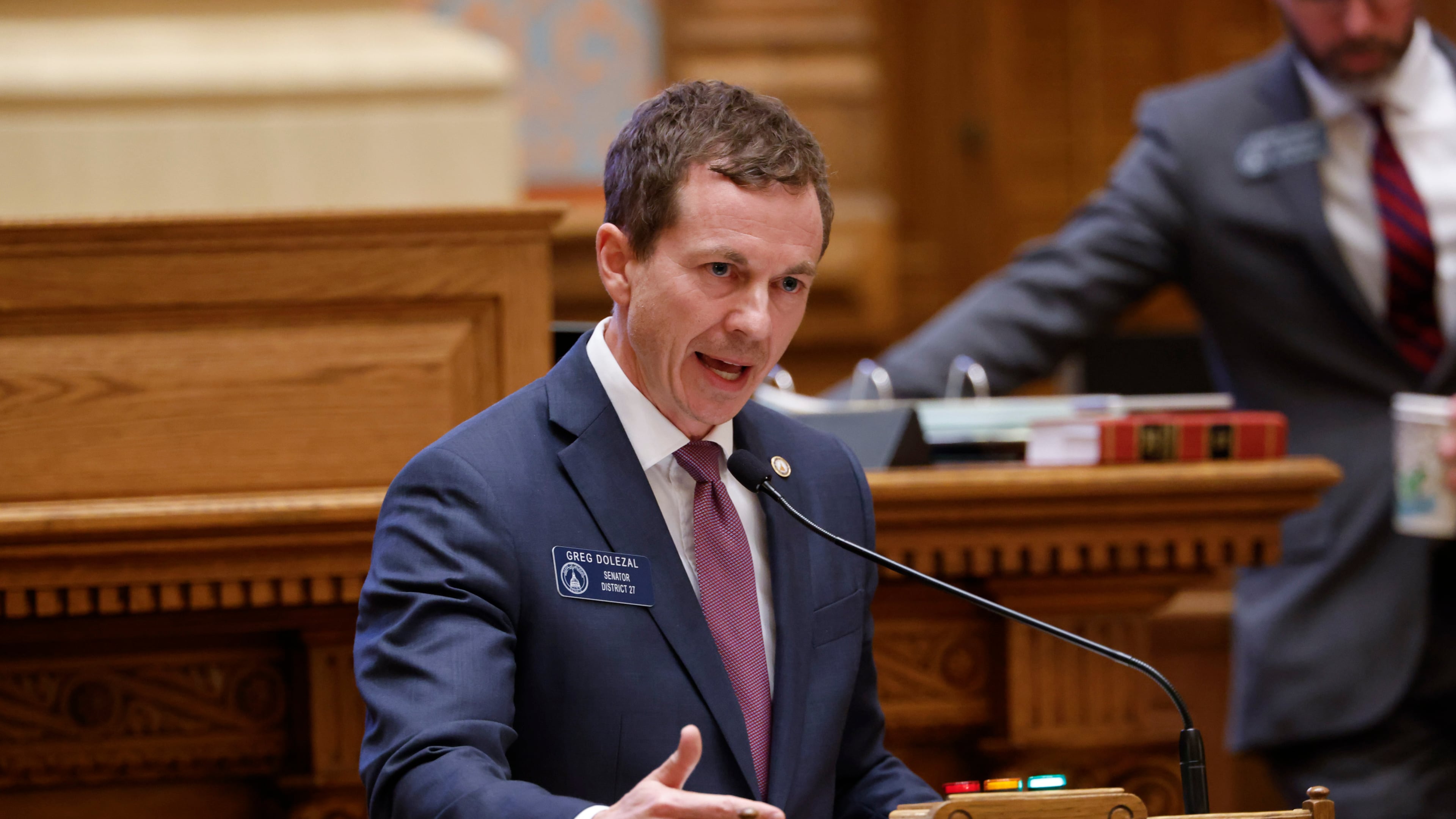 State Sen. Greg Dolezal, a candidate for Georgia’s lieutenant governor, is a gifted communicator who is on the forefront of Republican thought, AJC contributor Ben Burnett writes. (Arvin Temkar/AJC)