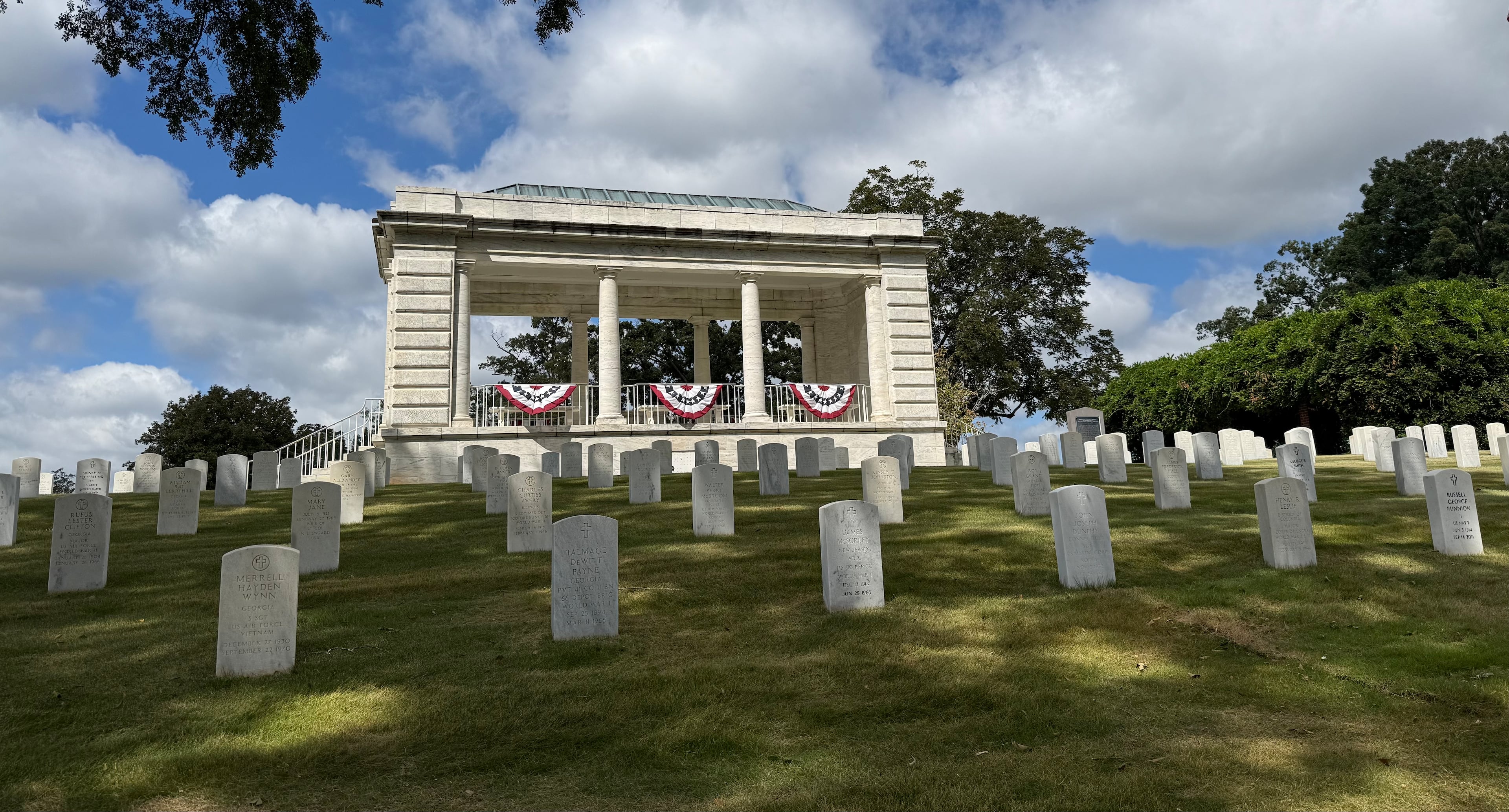Marietta National Cemetery is the final resting ground for more than 10,000 Union soldiers who died during the Atlanta campaign. (Courtesy of Jim Auchmutey)