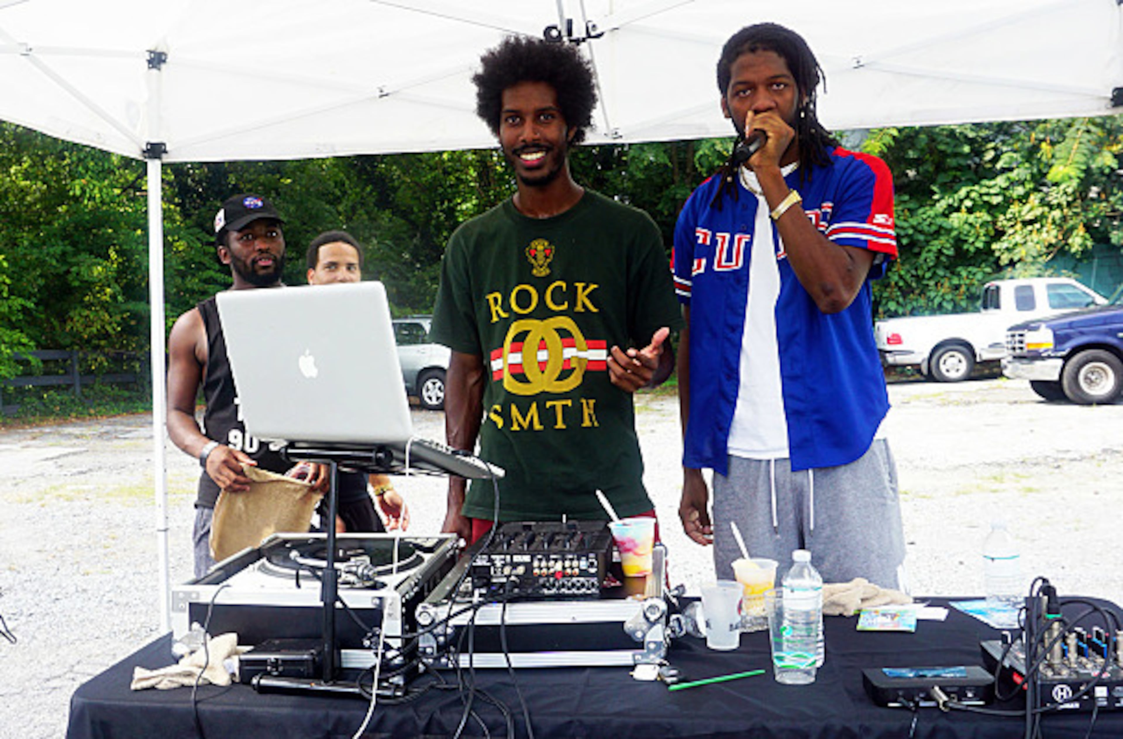 Music was played throughout the Soundbites: Atlanta Food Truck Park on Aug. 13.