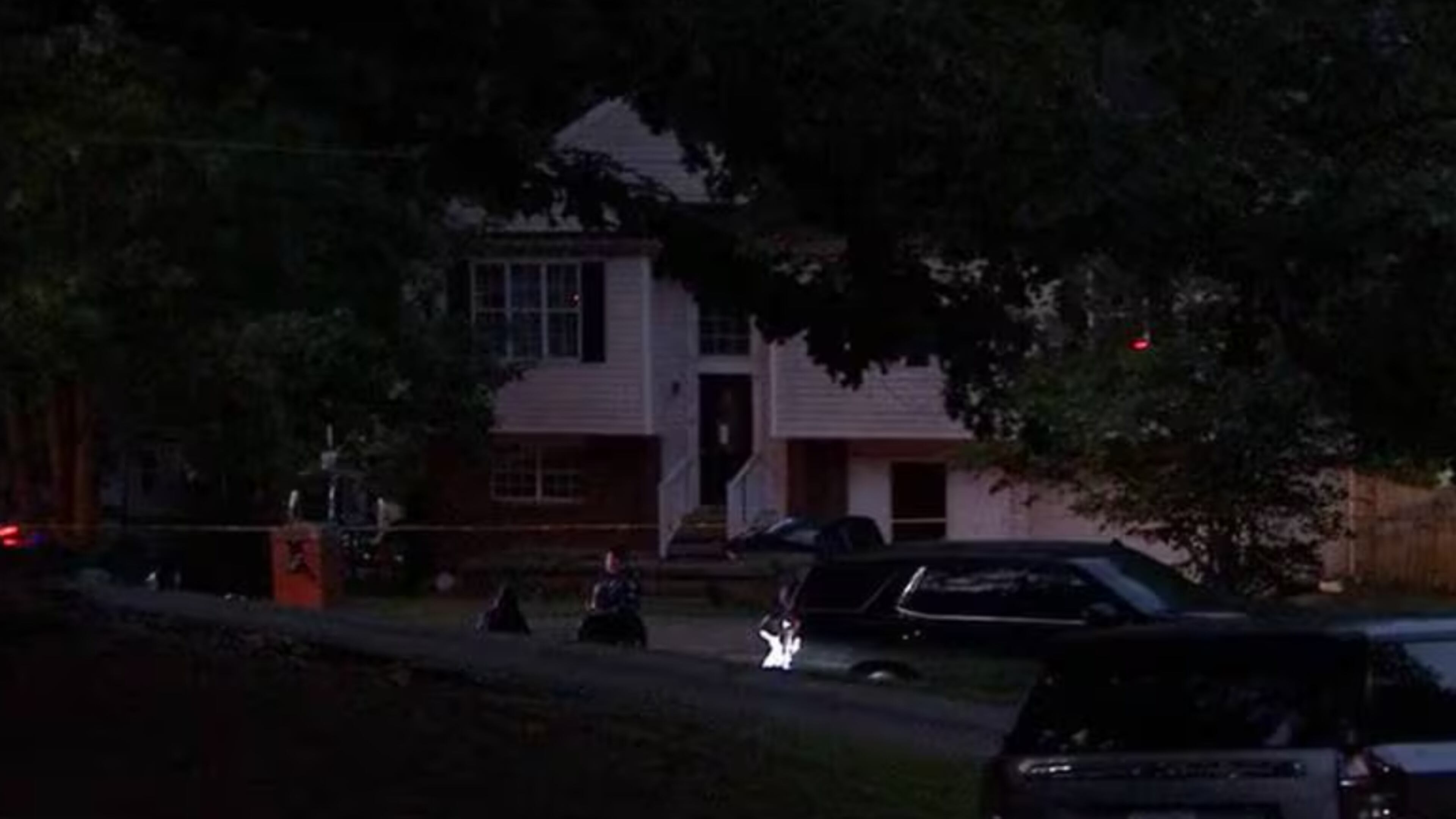 The GBI is investigating a police shooting outside an abandoned house in Rex.