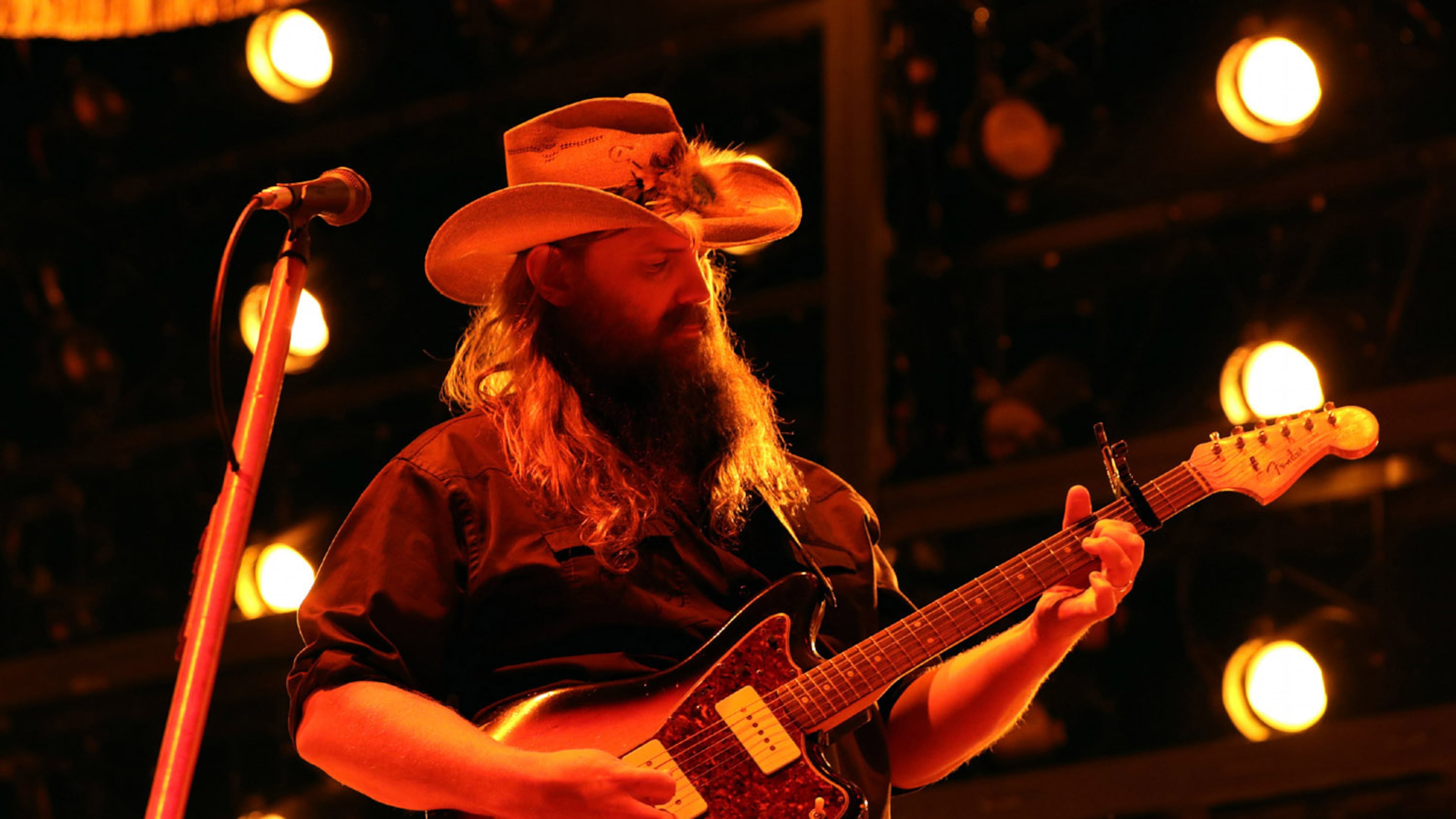 Country music star Chris Stapleton sold out Ameris Bank Amphitheatre in Alpharetta on Friday, August 27, 2021. (Photo: Robb Cohen for The Atlanta Journal-Constitution)