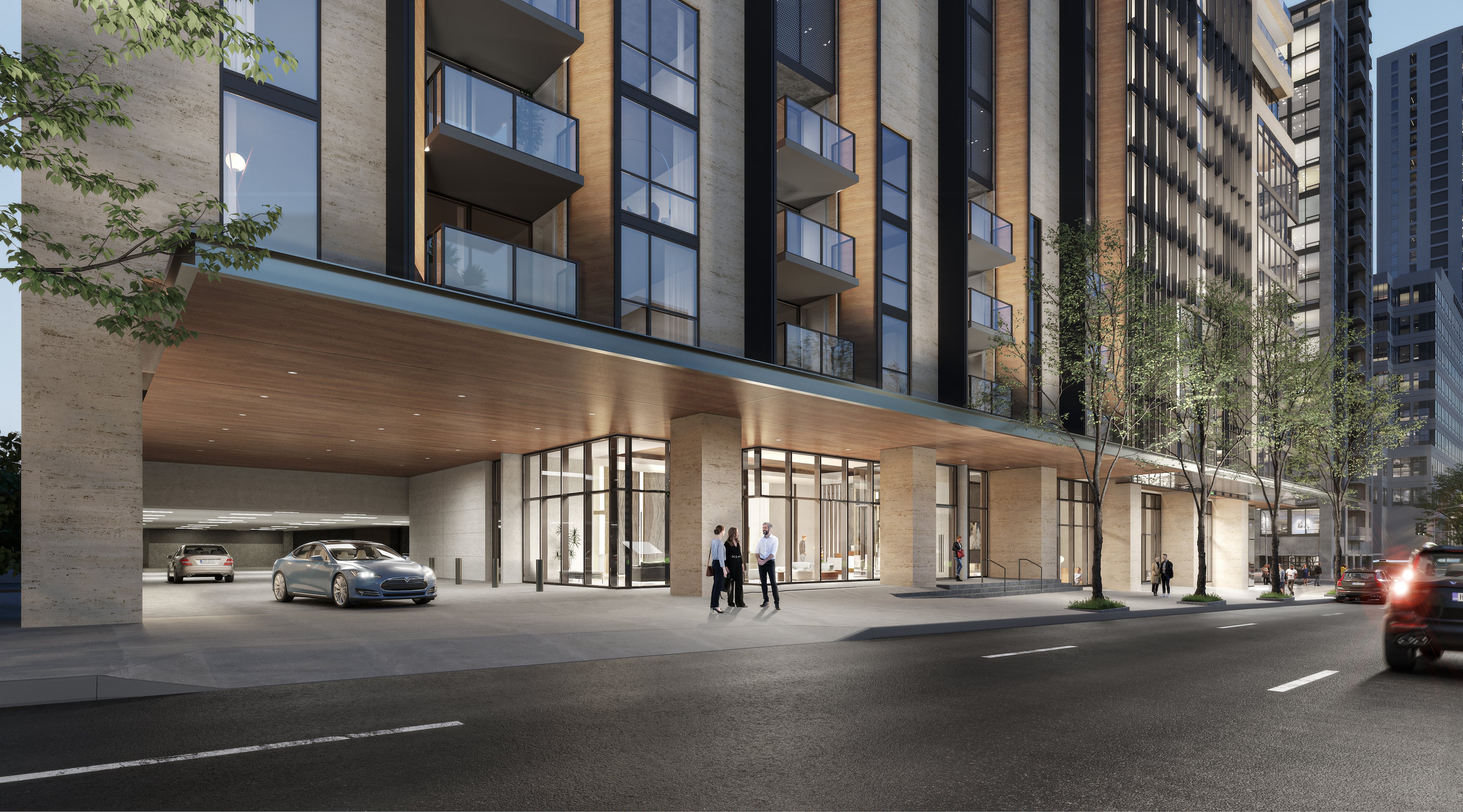 This is a rendering of Rockefeller Group's new 60-story skyscraper at 1072 W Peachtree St. in Midtown, which includes eight floors of new office space. (Courtesy of Eleven Visualisation)