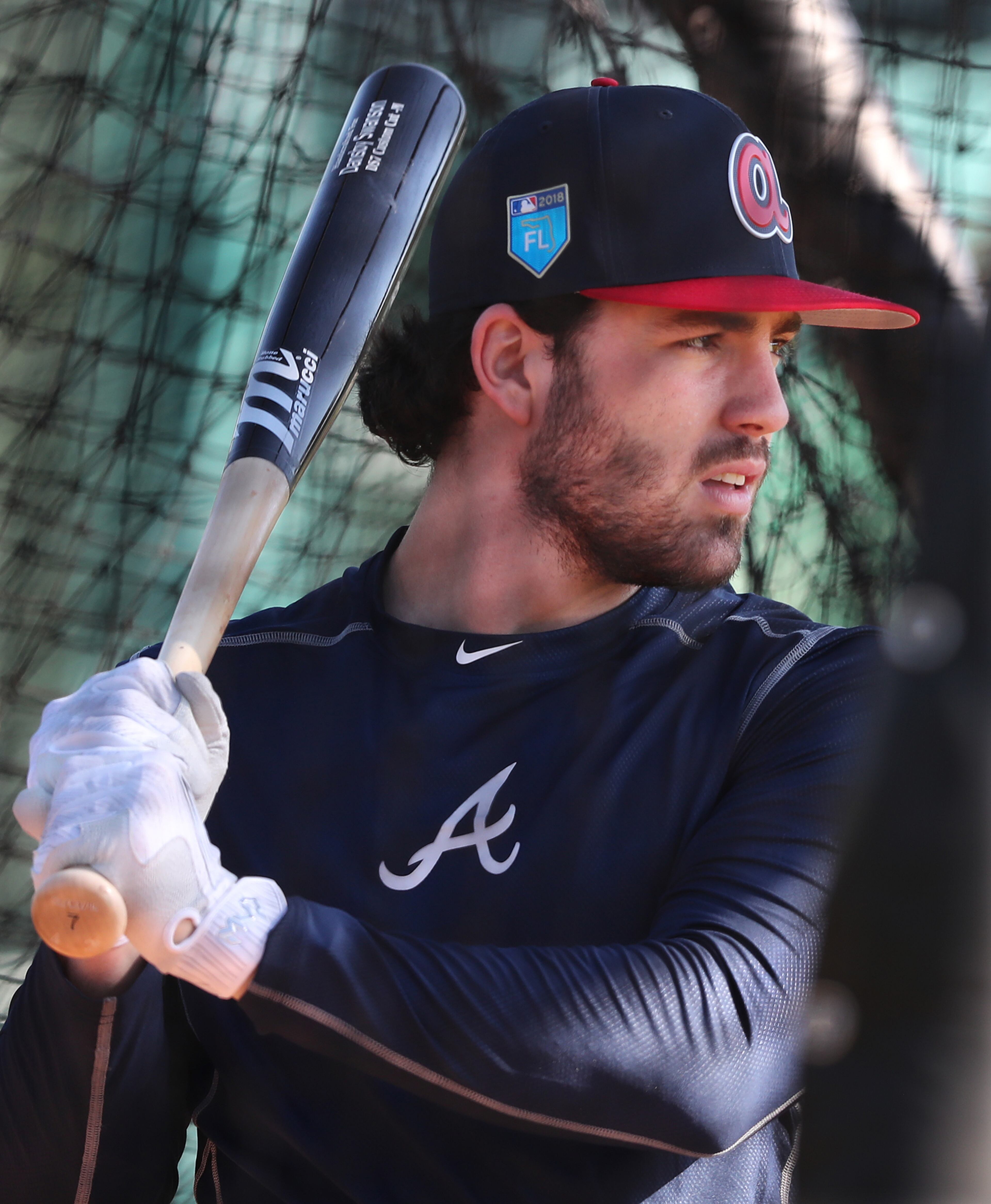 Feb 16, 2018 Lake Buena Vista: Braves Dansby Swans takes some batting practice on Friday, Feb 16, 2018, at the ESPN Wide World of Sports Complex in Lake Buena Vista. Curtis Compton/ccompton@ajc.com