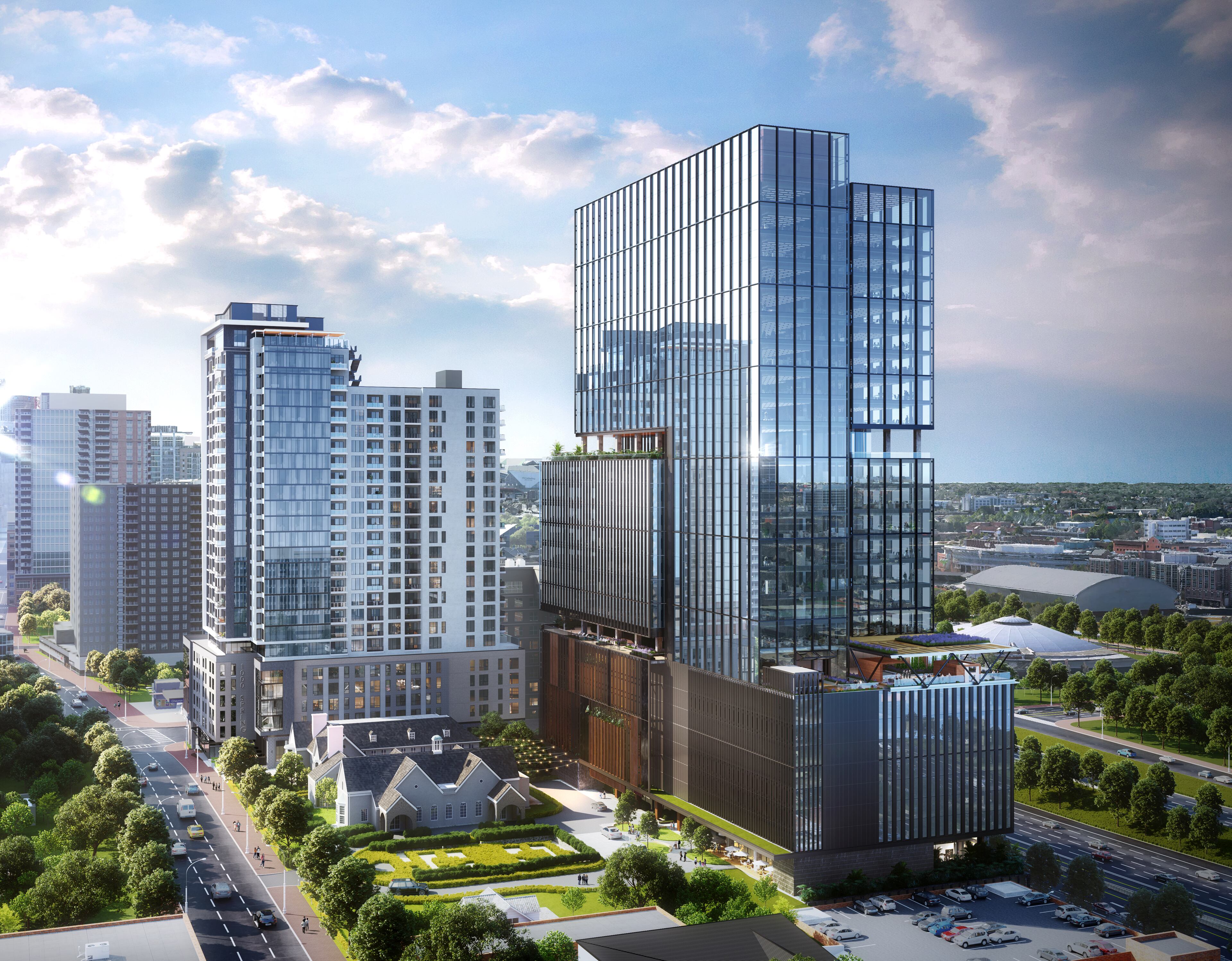 The Spring Quarter development will encompass nearly an entire block of Midtown.