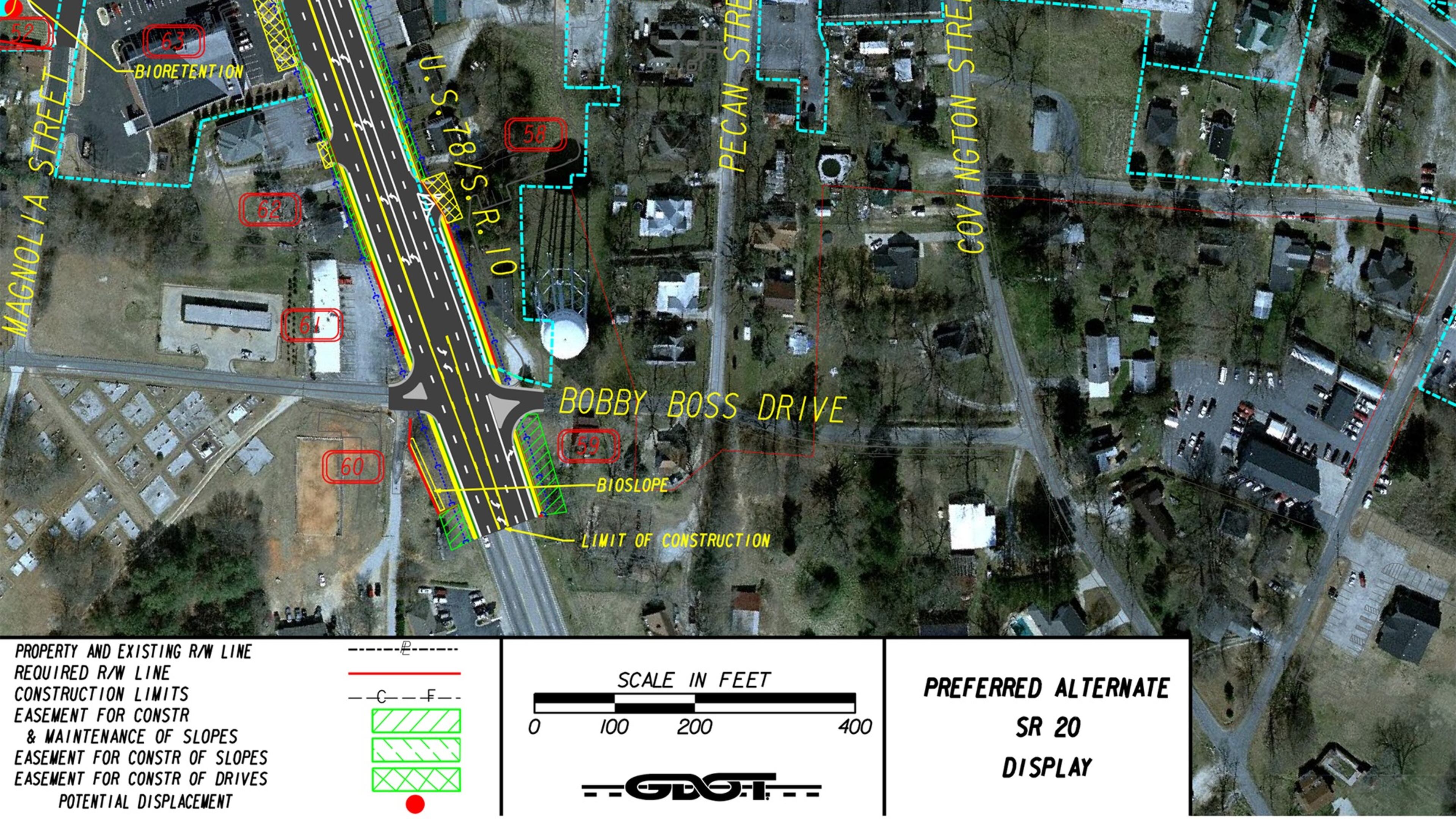 The Georgia Department of Transportation is seeking input on a series of possible improvements along Ga. 20/Conyers Road inside Loganville. (Courtesy City of Loganville)