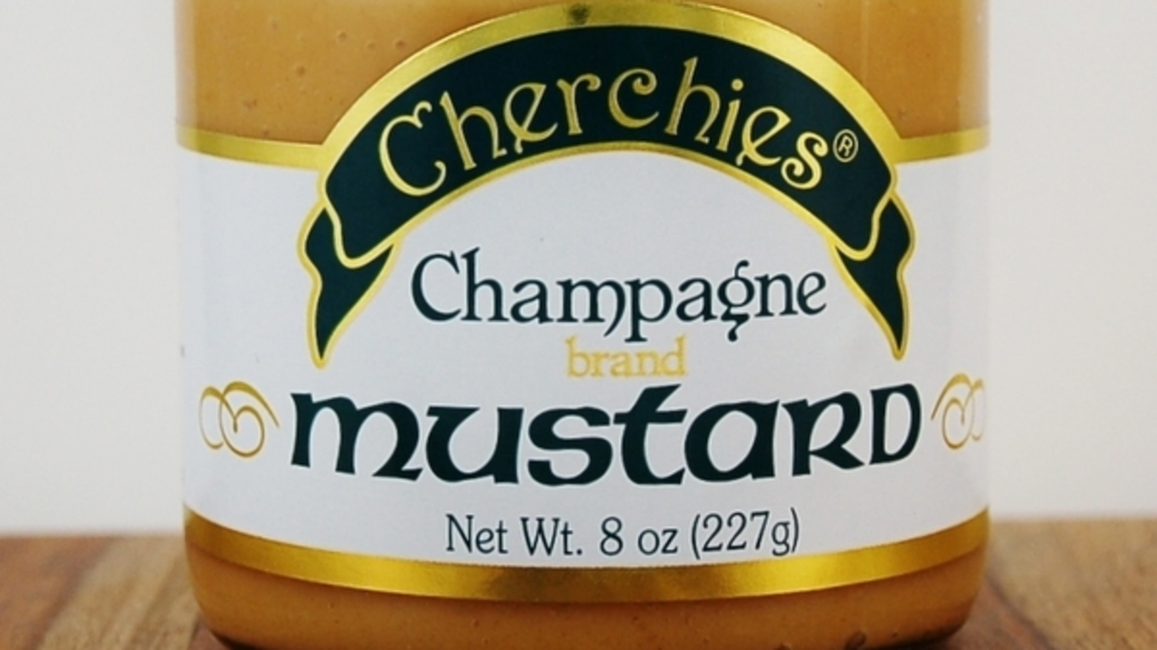 Cherchies Champagne mustard does double duty as a condiment and a dip.