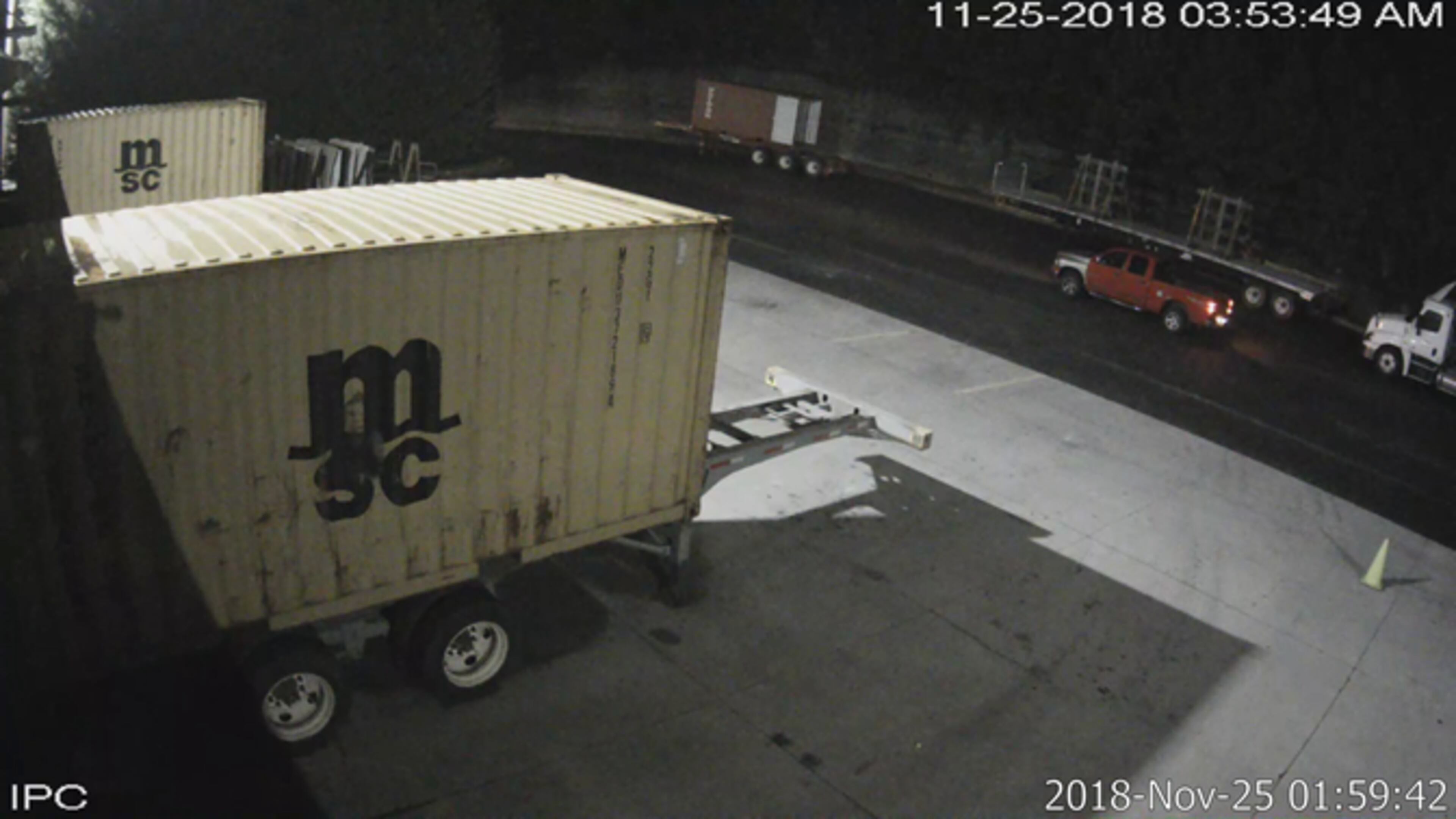 Fire investigators say arson was to blame for the destruction of two tractor trailers in Lawrenceville.