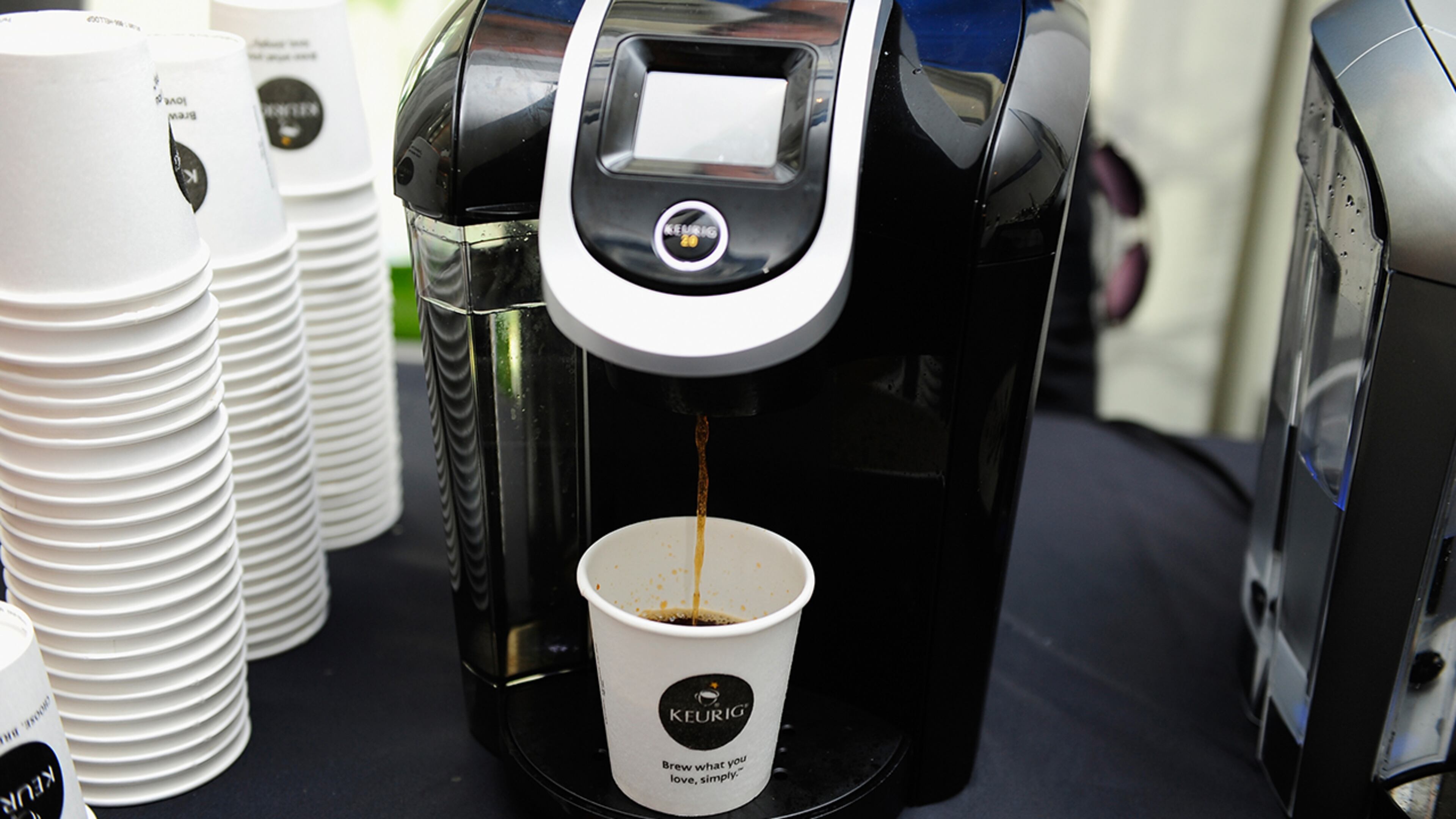 Keurig coffee maker (Photo by Sergi Alexander/Getty Images For SOBEWFF)