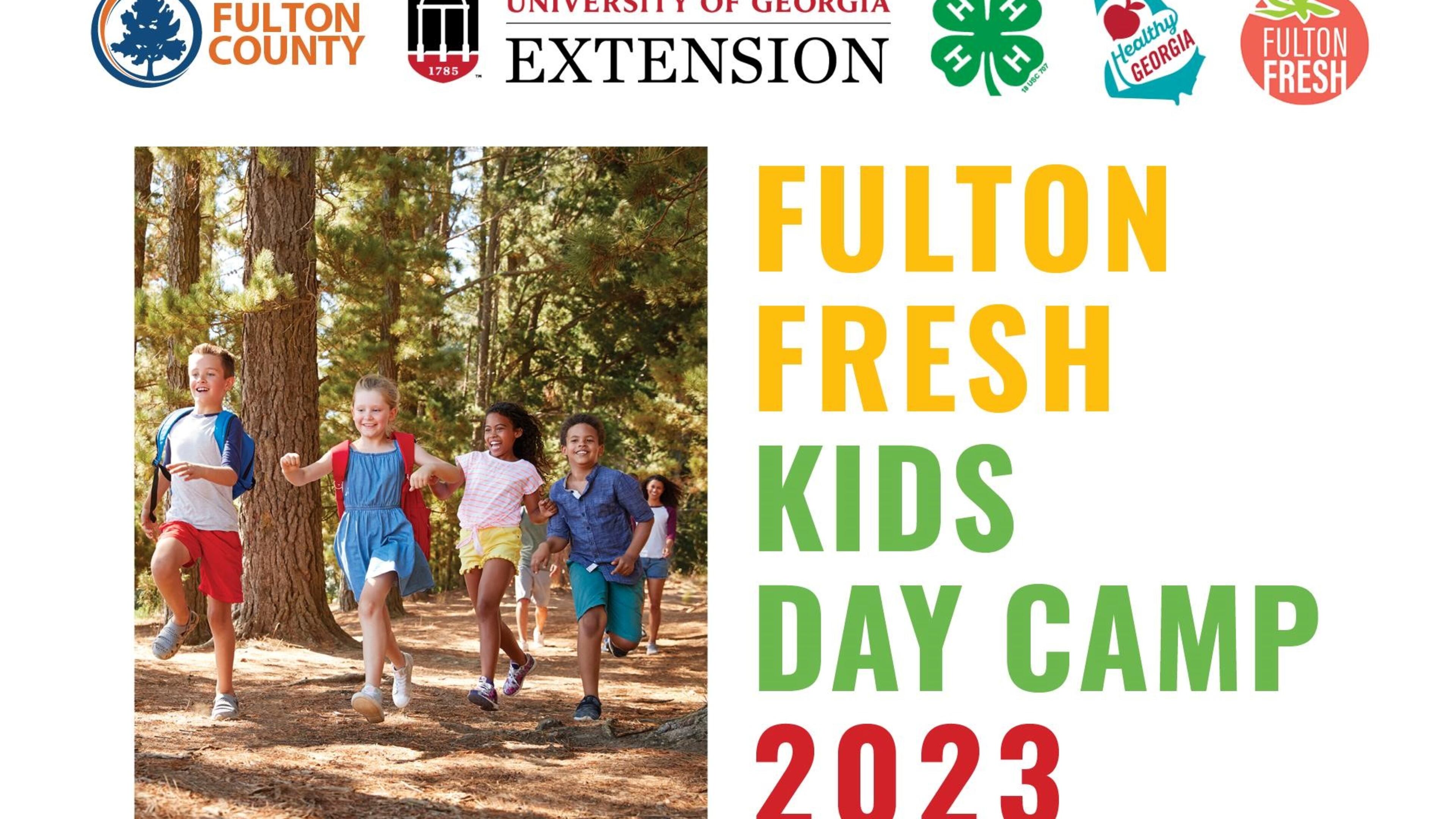 During June and July, a weekly children's day camp is being sponsored by Fulton County's Cooperative Extension. (Courtesy of Fulton County)