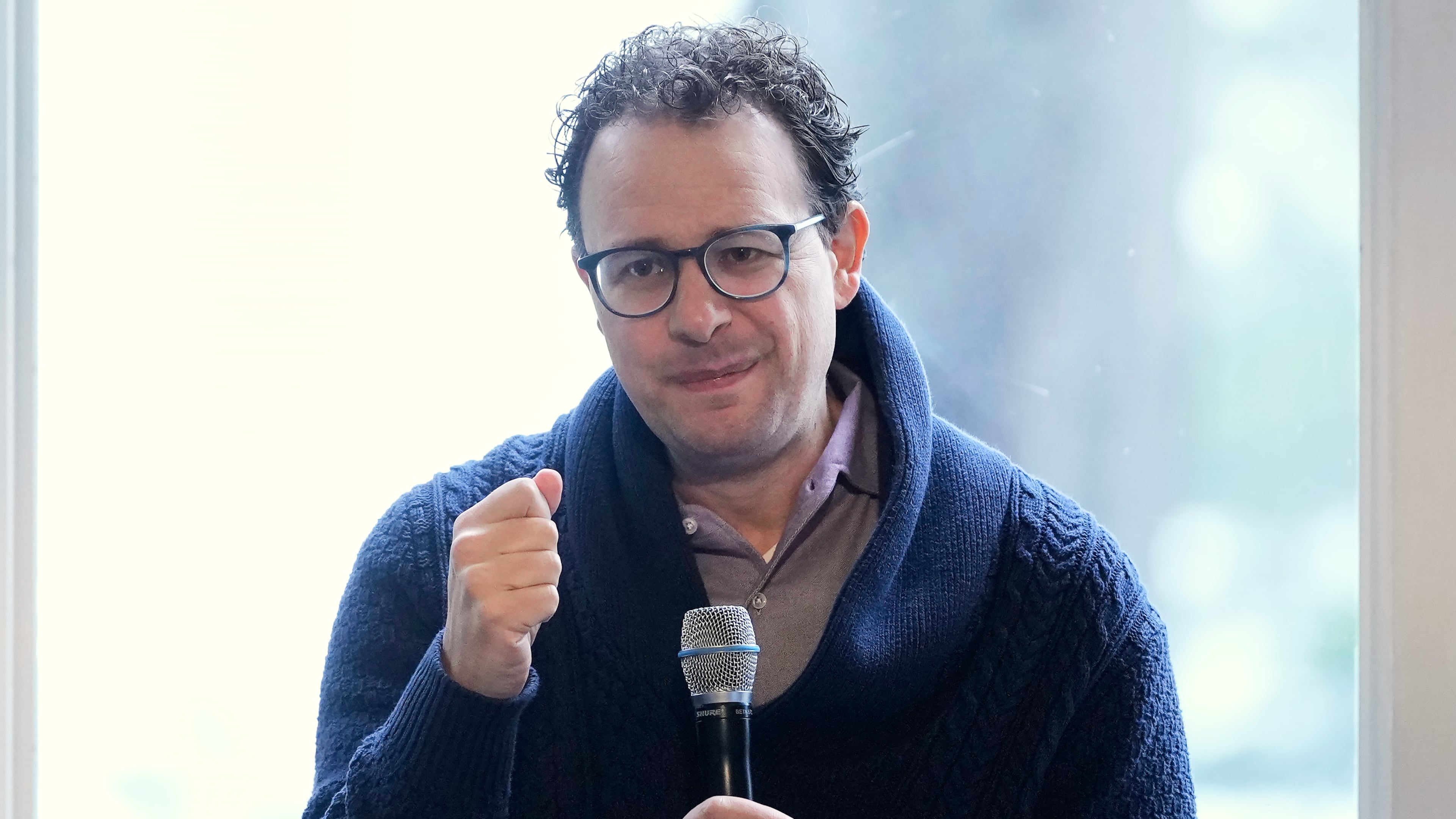 FILE - Dario Amodei, CEO & Co-Founder of Anthropic, speaks on a panel at the convening of the International Network of AI Safety Institutes at the Golden Gate Club at the Presidio in San Francisco, Nov. 20, 2024. (AP Photo/Jeff Chiu, File)