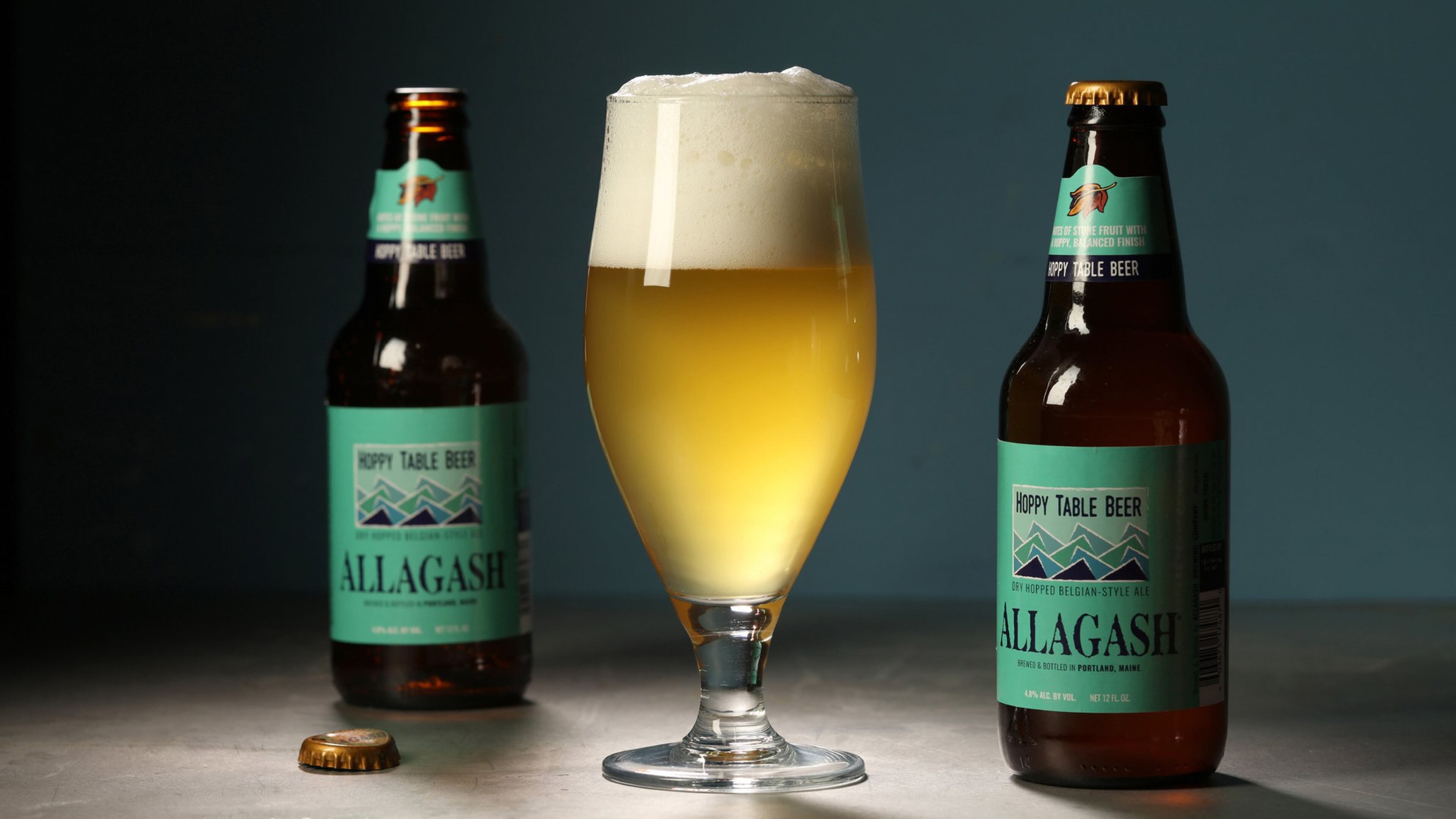The first year-round, hop-forward release from Allagash is named after a style called table beer. But with its Hoppy Table Beer, the craft brewer takes some liberties. It’s a simple, elegant, versatlie pour. (Michael Tercha/Chicago Tribune/TNS)