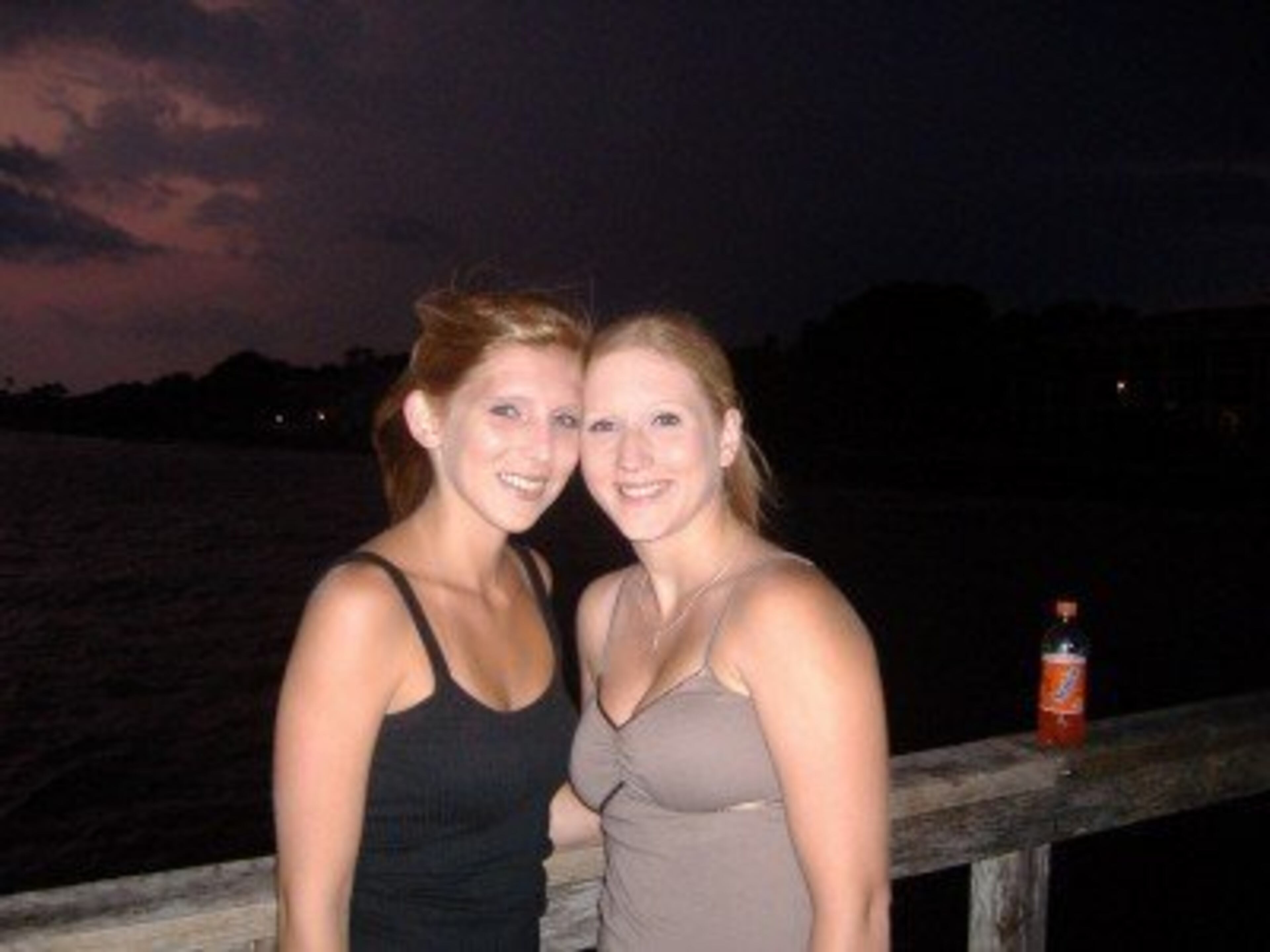 My beautiful redheaded cousins Tara and Nikki