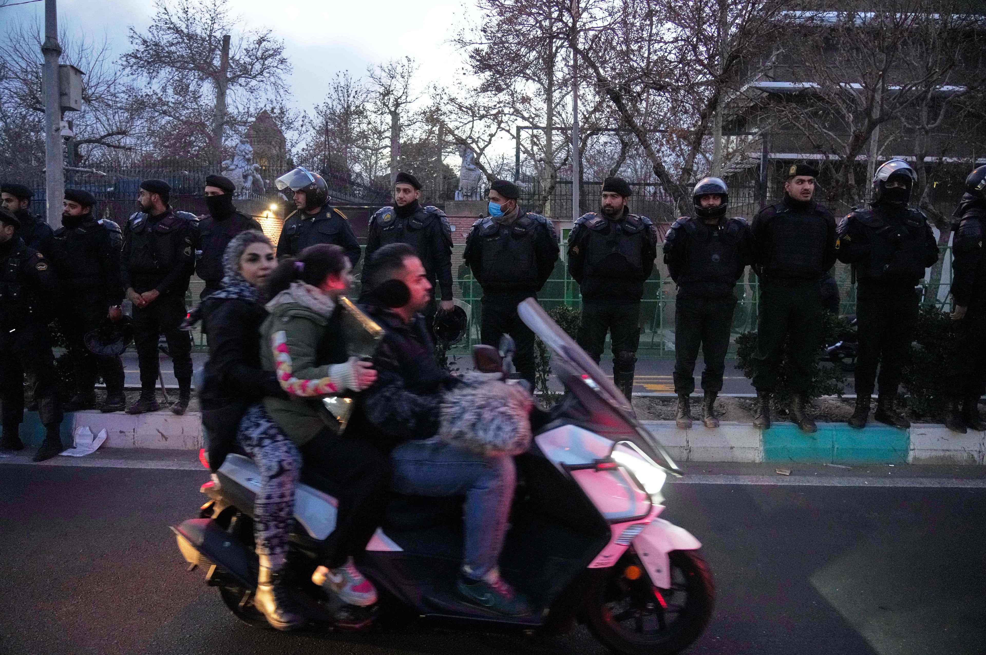 APTOPIX Iran Protests