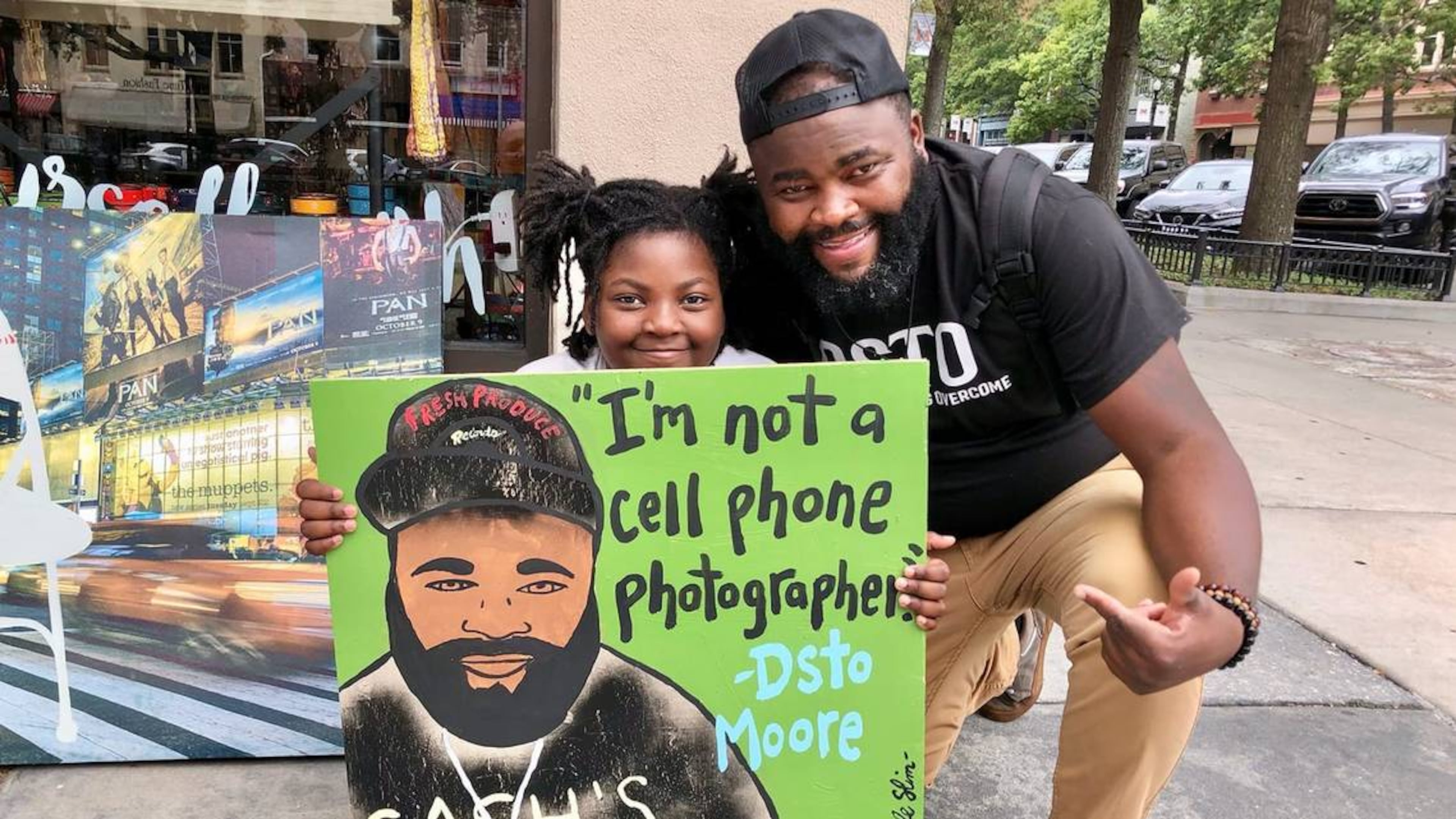 Dsto Moore smiles for a photo. Moore, a local photographer, is on a mission to preserve Macon’s music history through his photography documentary Macon Music Project. (Courtesy of The Telegraph)