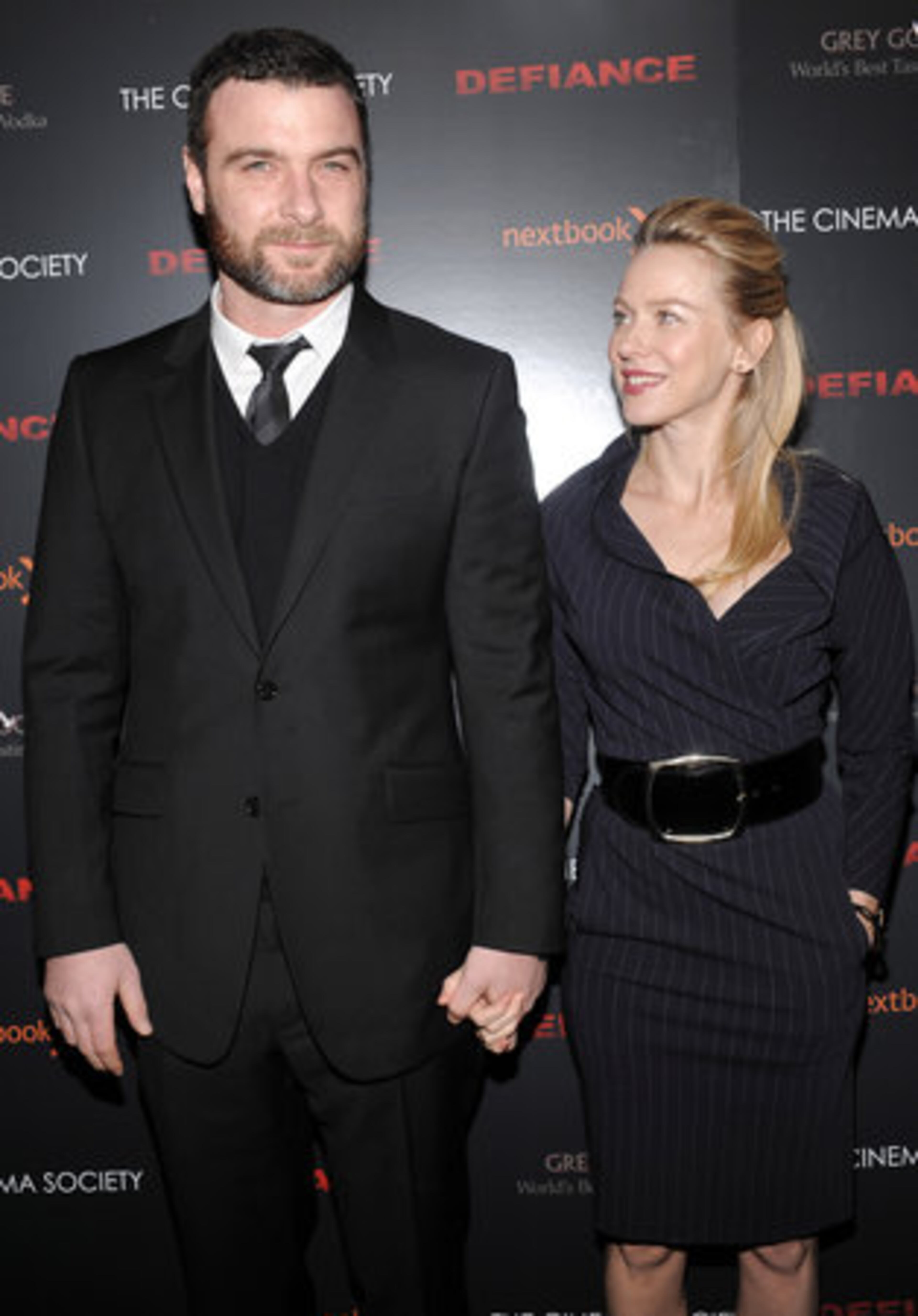 Liev Schreiber was there with actress Naomi Watts, his girlfriend.