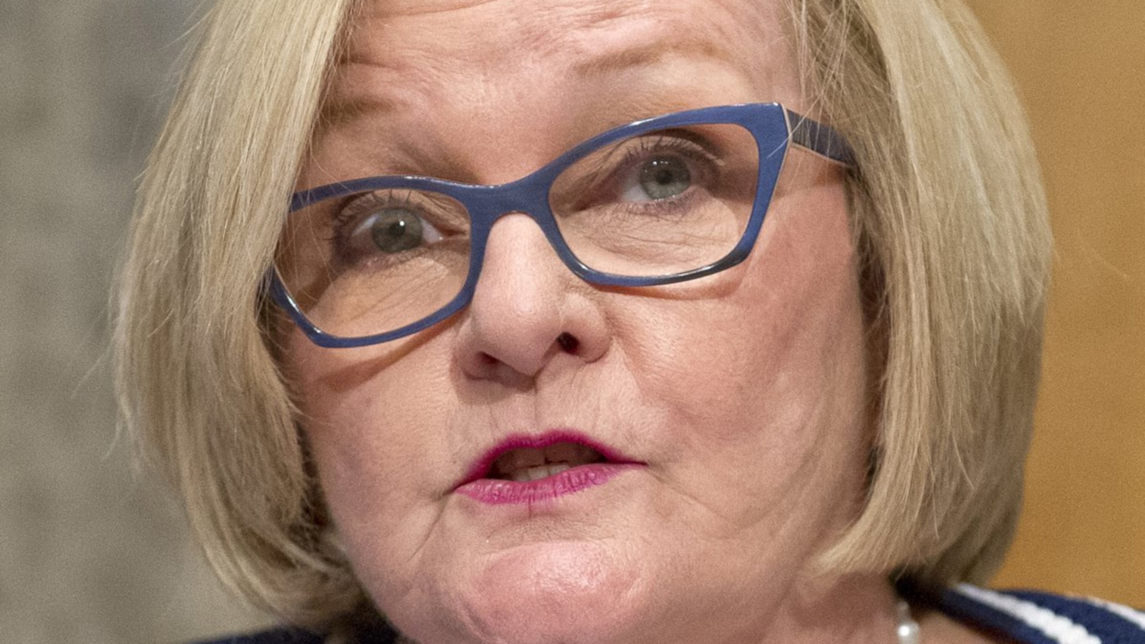 U.S. Sen. Claire McCaskill, D-Mo., shown here at a Senate Committee on Homeland Security and Governmental Affairs hearing in September, wants a crackdown on fentanyl coming into the country illegally. (Ron Sachs/CNP/Zuma Press/TNS)