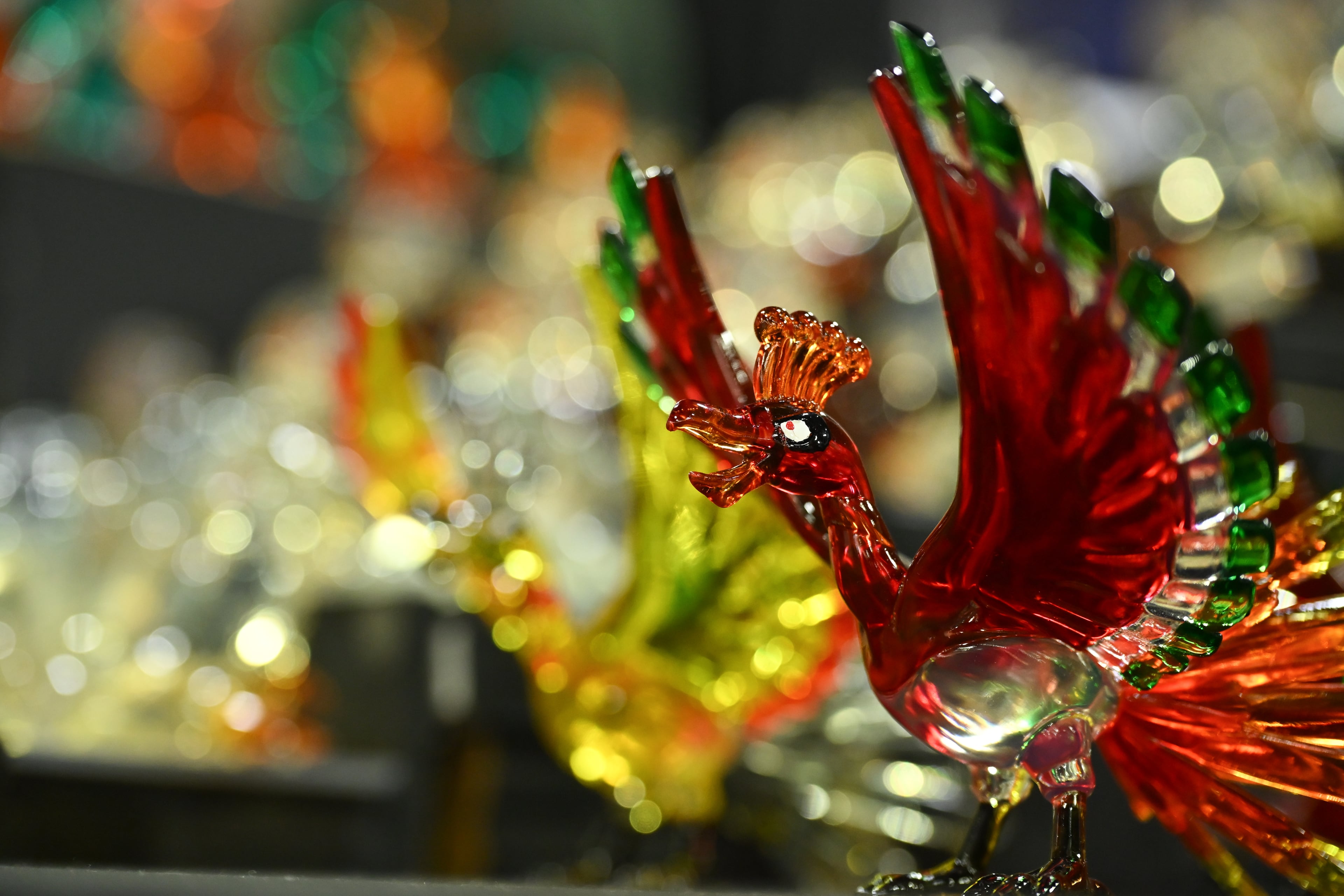 A Pokmeon miniature is displayed outside of a booth owned by It's Clearly Printed during MomoCon at the Georgia World Congress Center in Atlanta on Friday, May 22, 2026. Vendors from across the country travel to Georgia to sell to the large audience at MomoCon. (Tyler Sun for the AJC)