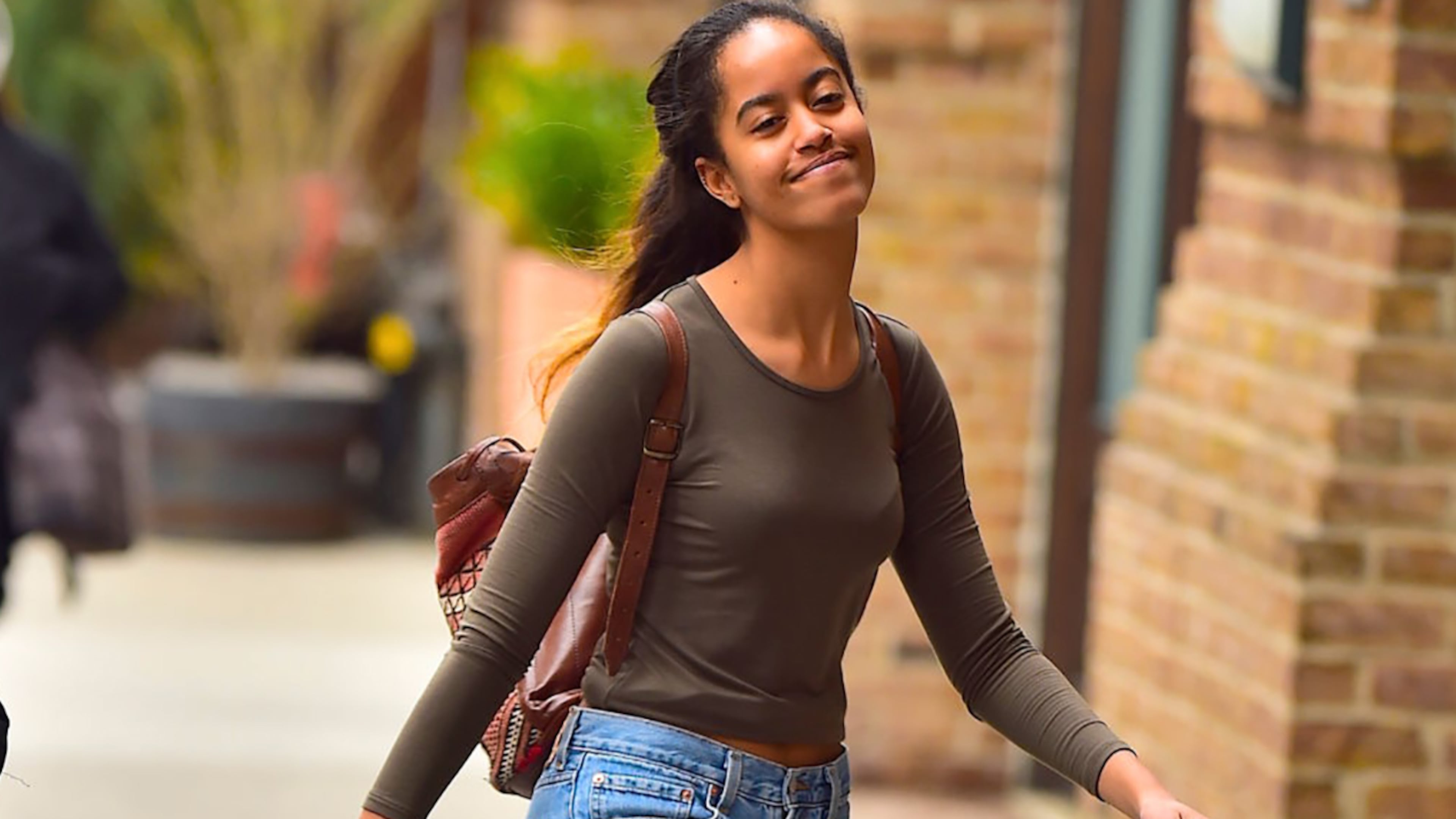 NEW YORK, NY - MARCH 29: Malia Ann Obama is seen in Tribeca on March 29, 2017 in New York City. (Photo by Alo Ceballos/GC Images)