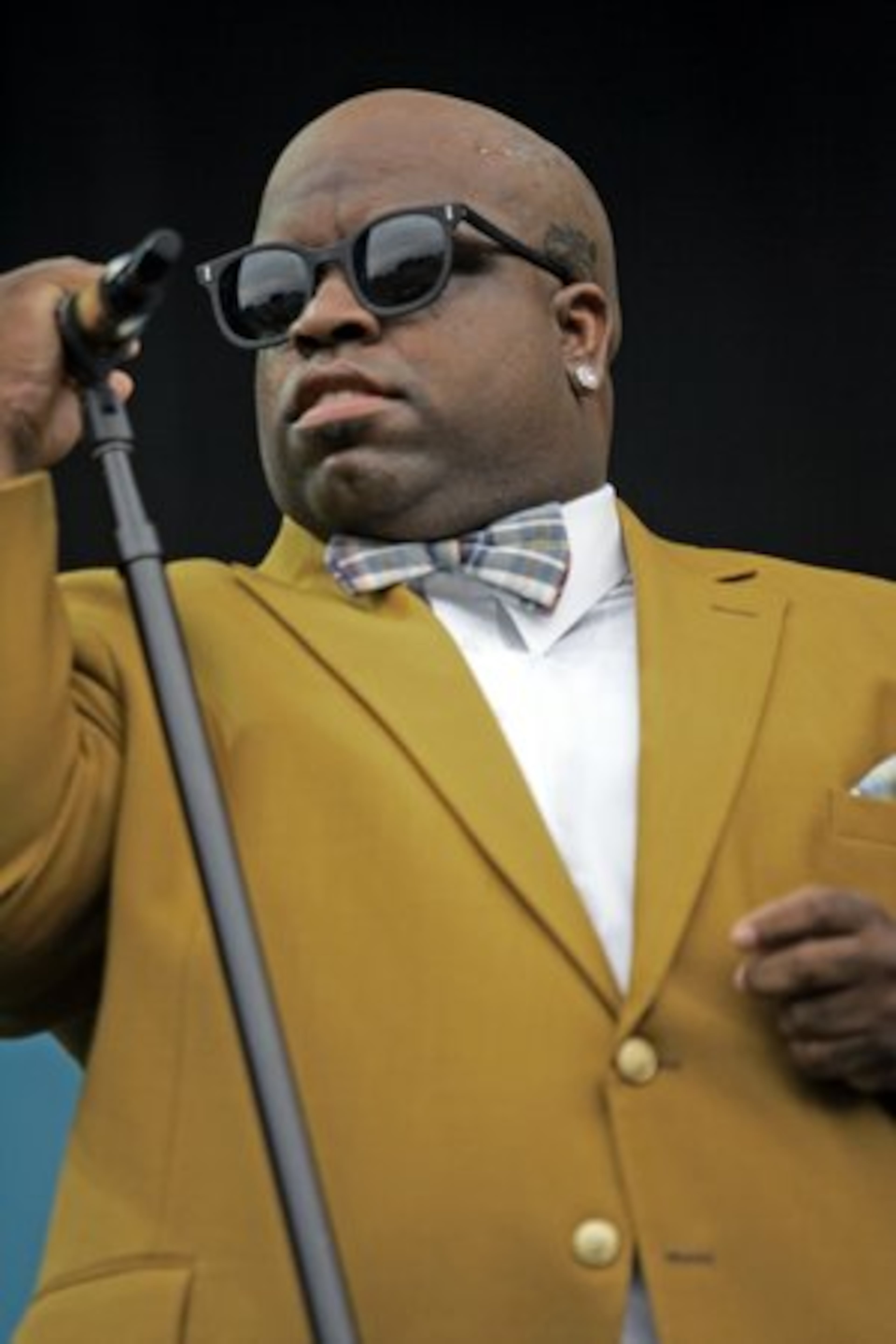 Cee-Lo Green of Gnarls Barkley represented for Atlanta.