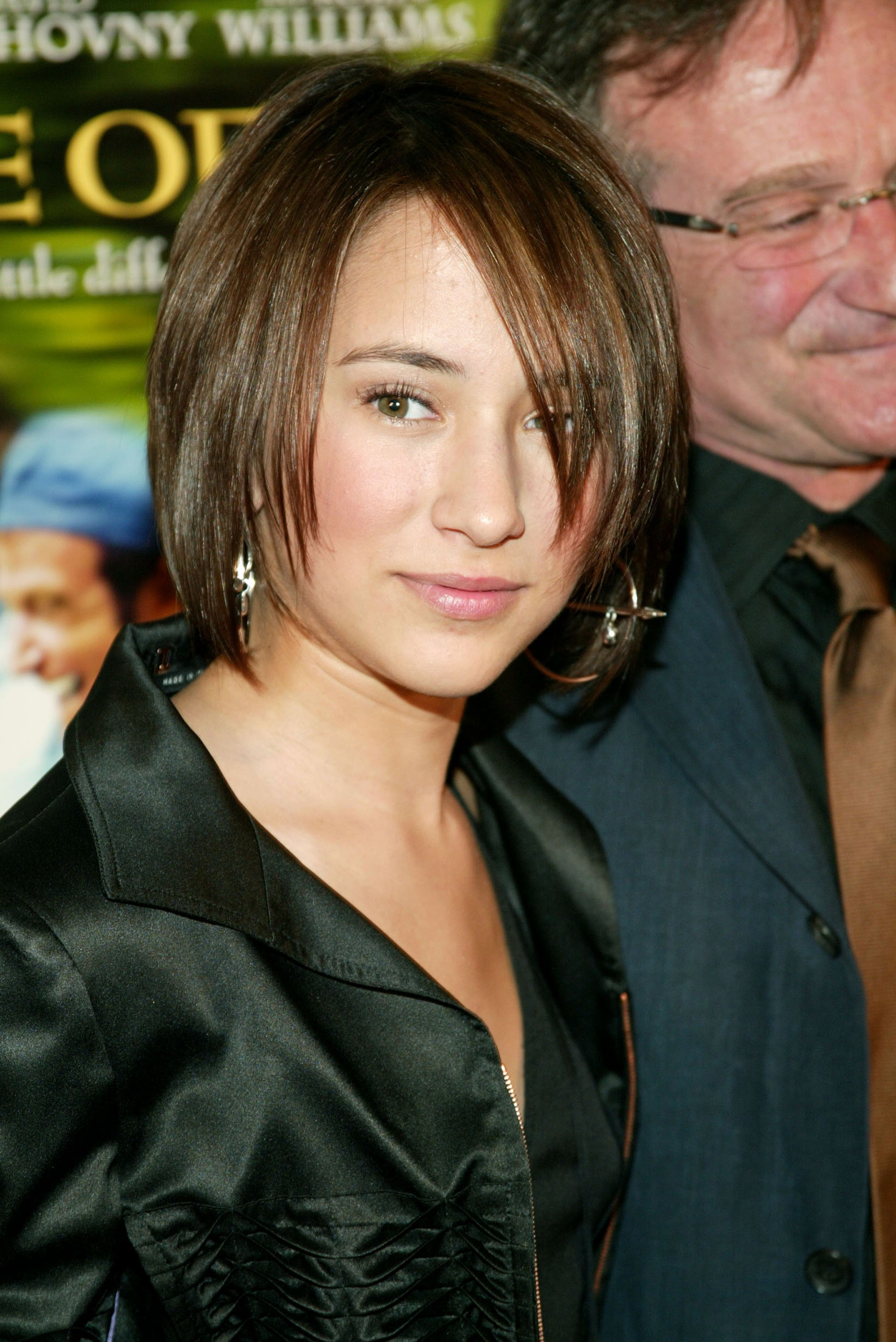 NEW YORK - MAY 7: Actor Robin Williams and daughter Zelda pose at the screening of "House Of D" during the 2004 Tribeca Film Festival May 7, 2004 in New York City. (Photo by Evan Agostini/Getty Images)