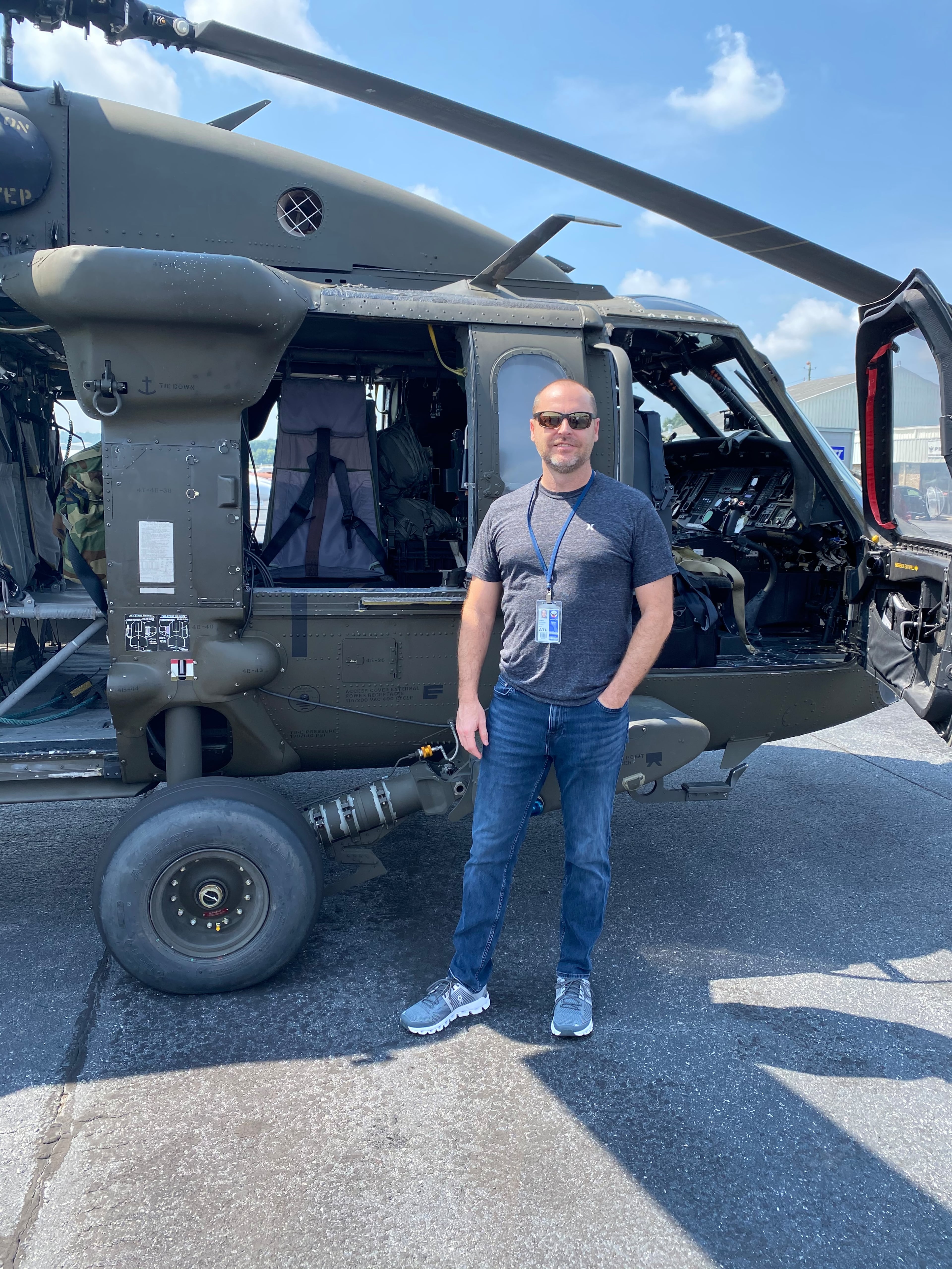 Dr. Doug Olson, medical director of Phoenix Air, flew 11 missions with Ebola patients in 2014. (Courtesy of Doug Olson)