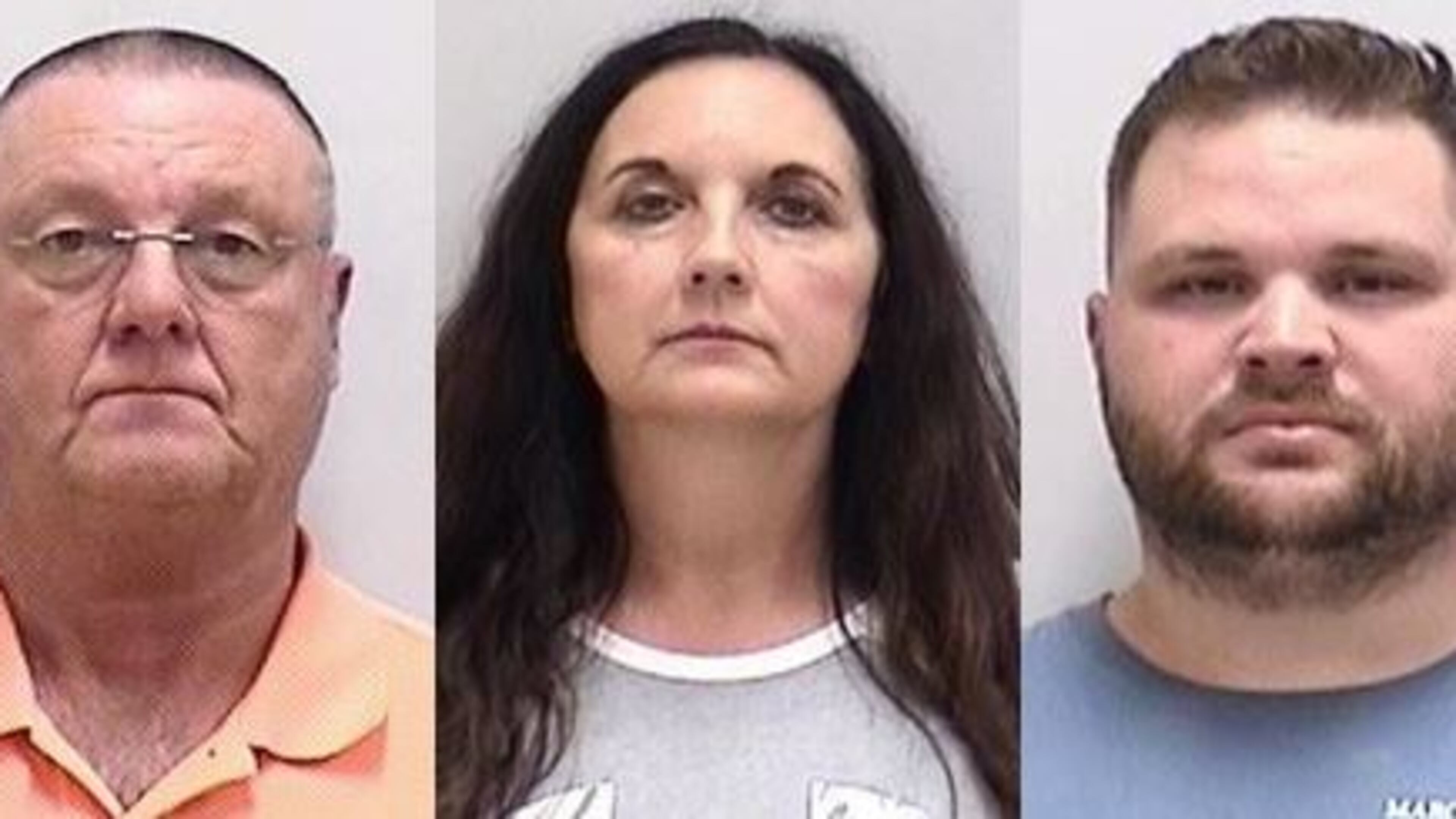 David King (from left), Jane Richards, Blake Scheff