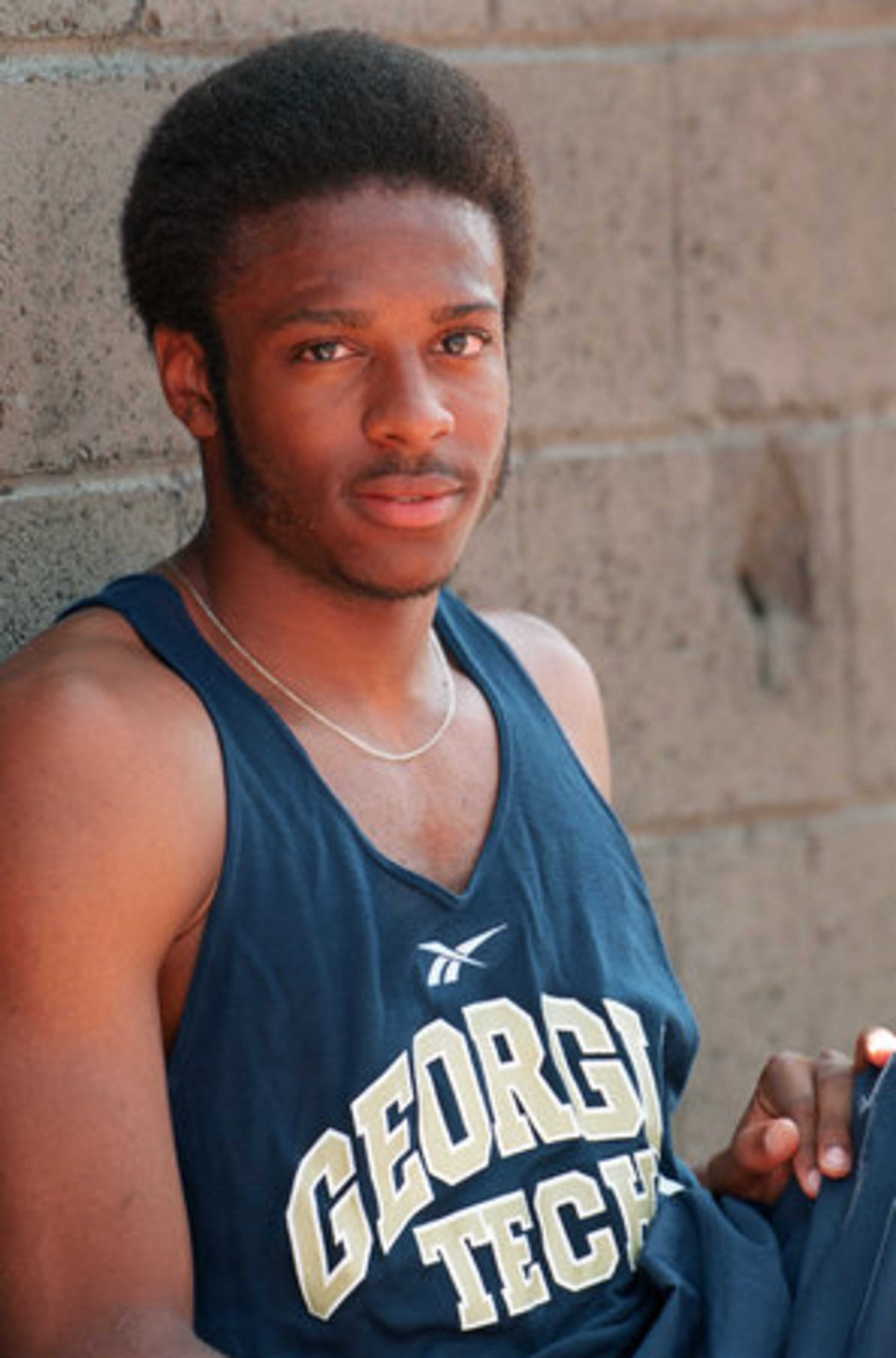 Taylor was a Georgia Tech athlete in 1998. "I was an Olympic champion and he was a freshman and very soon afterward he started beating me," remembers teammate Derrick Adkins, the 1996 Olympic gold medal winner in the 400-meter hurdles.