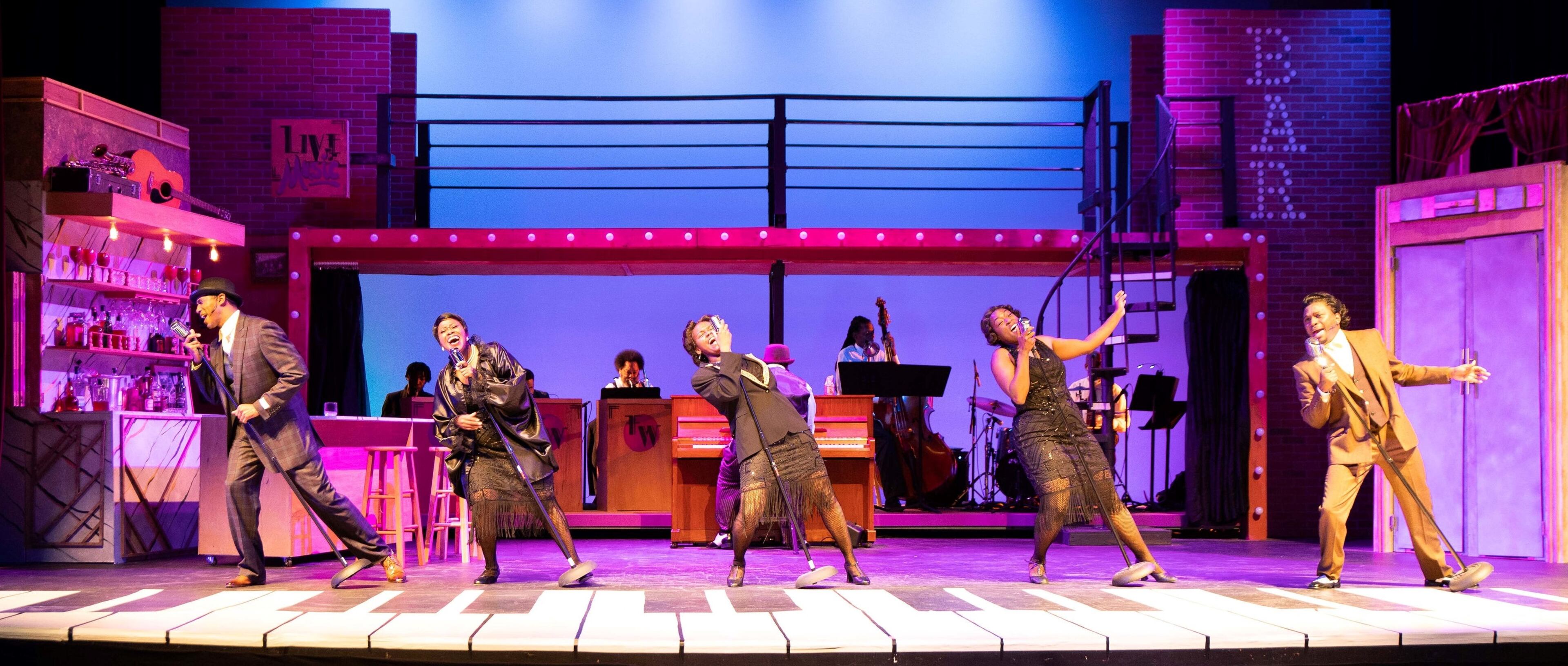 Georgia Ensemble's "Ain't Misbehavin," a musical revue about jazz musician Fats Waller, continues through Nov. 21 at the Roswell Cultural Arts Center.
Courtesy of Kevin Harry