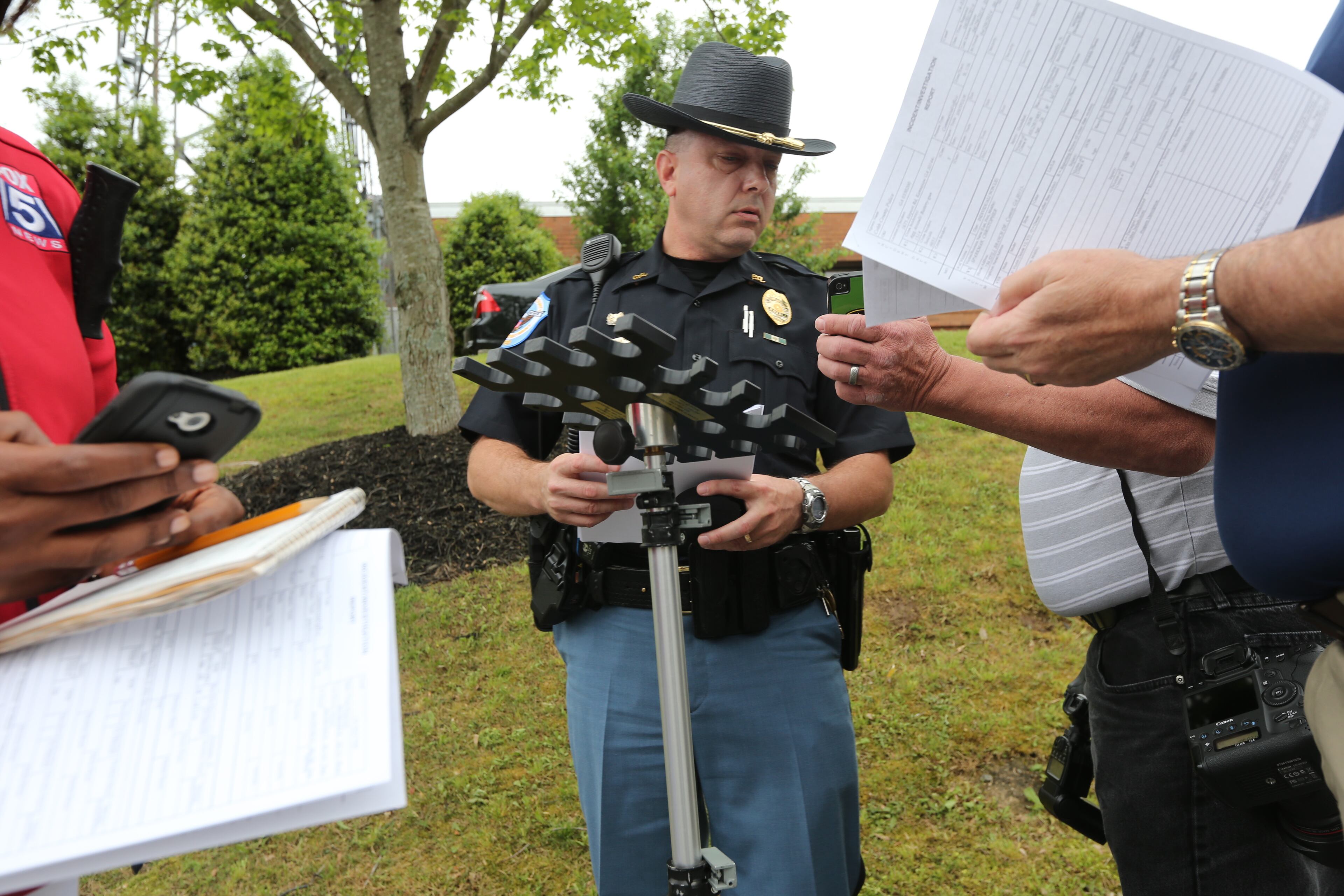 Police held a press conference Wednesday afternoon to provide an update on Tuesday's FedEx shooting.