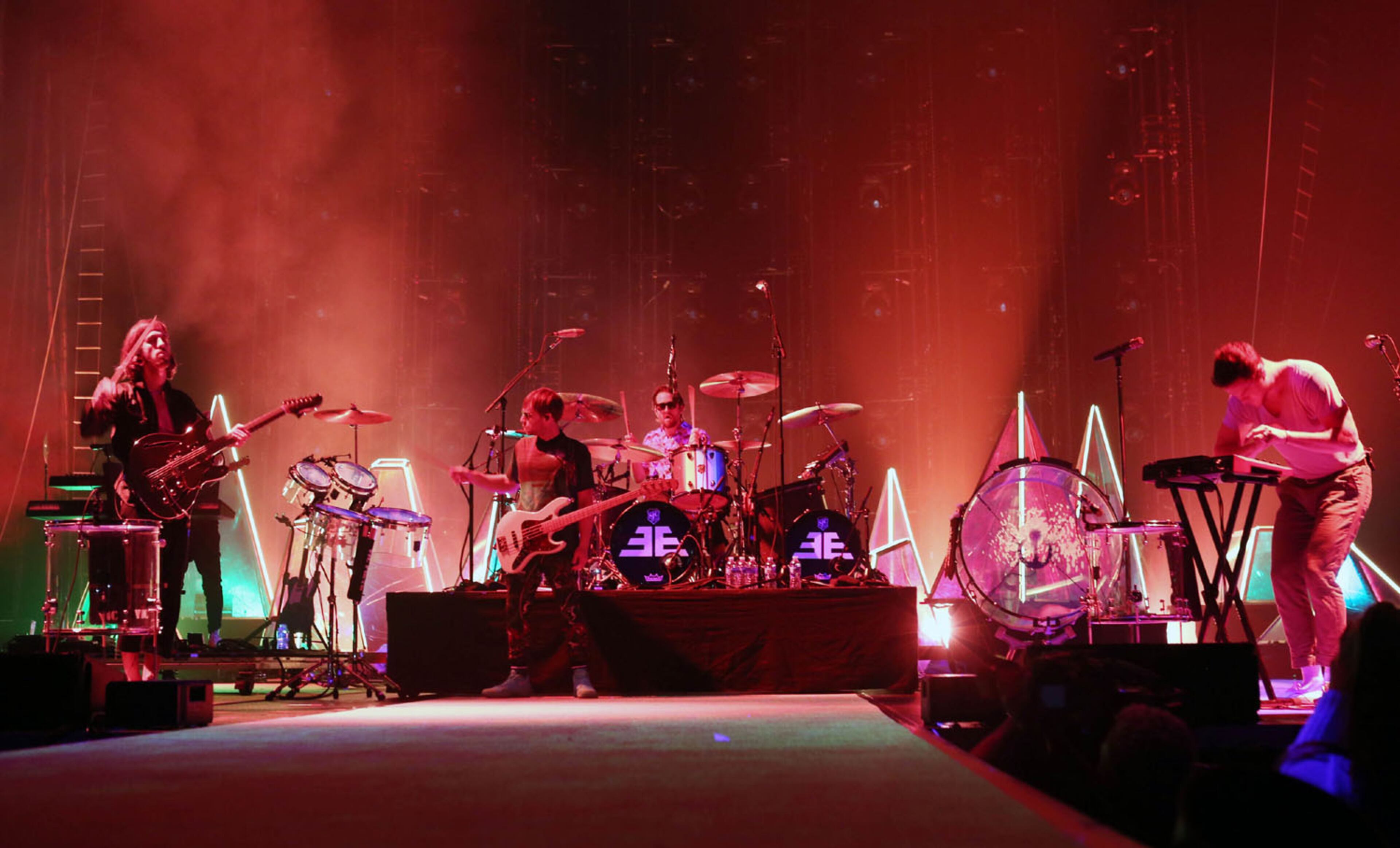 Imagine Dragons brought their enrgized Evolve Tour to sold out Philips Arena on Tuesday, November 7, 2017. Opening acts Grouplove and K. Flay got the night off to a rocking start.Robb Cohen Photography & Video /RobbsPhotos.com