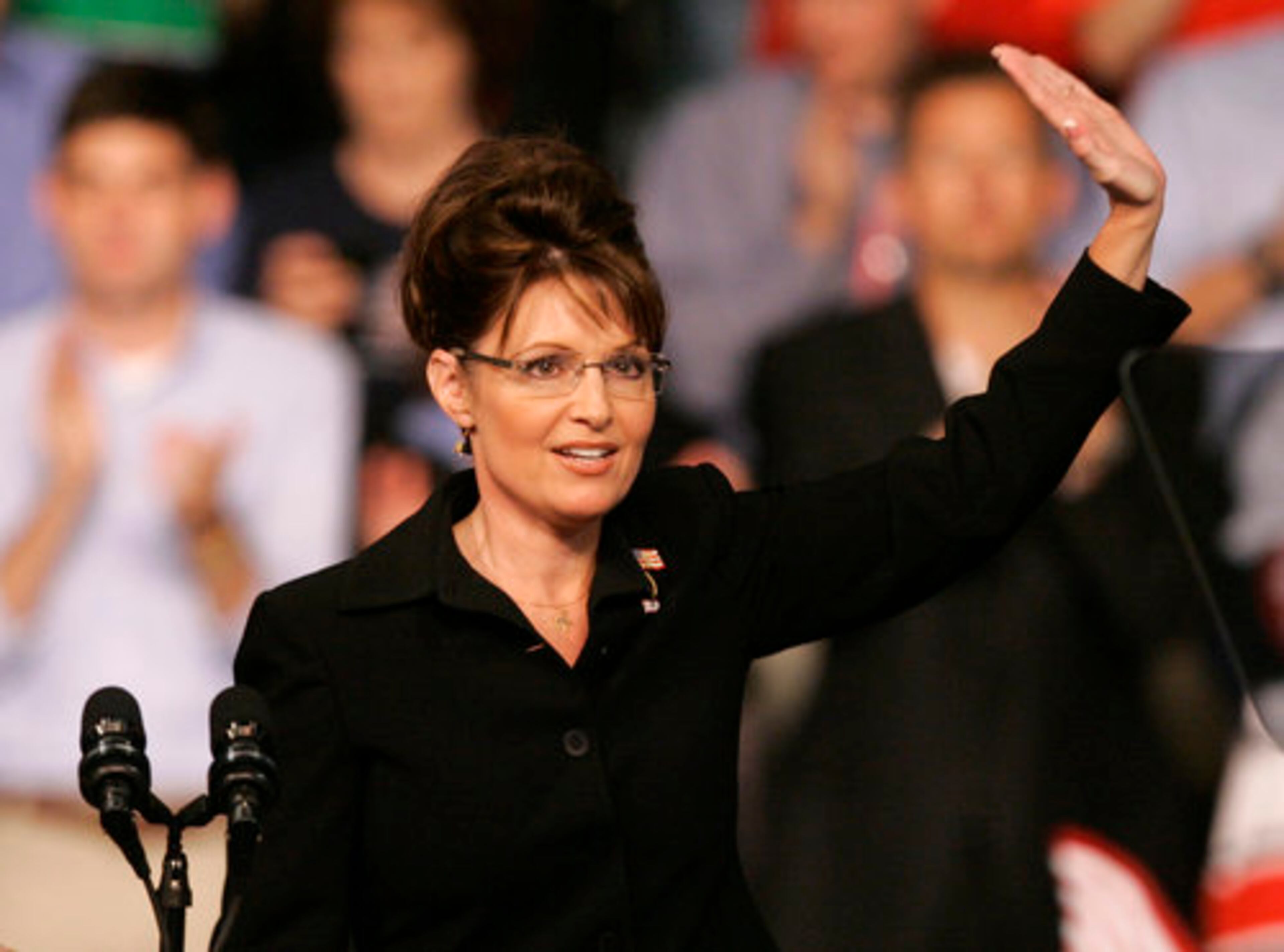 Sarah Heath Palin, 44, is the current governor of Alaska and the youngest person and first woman ever elected to that office. Previously, she served as a city councilman and mayor of Wasilla, Alaska. She is the mother of five children.
