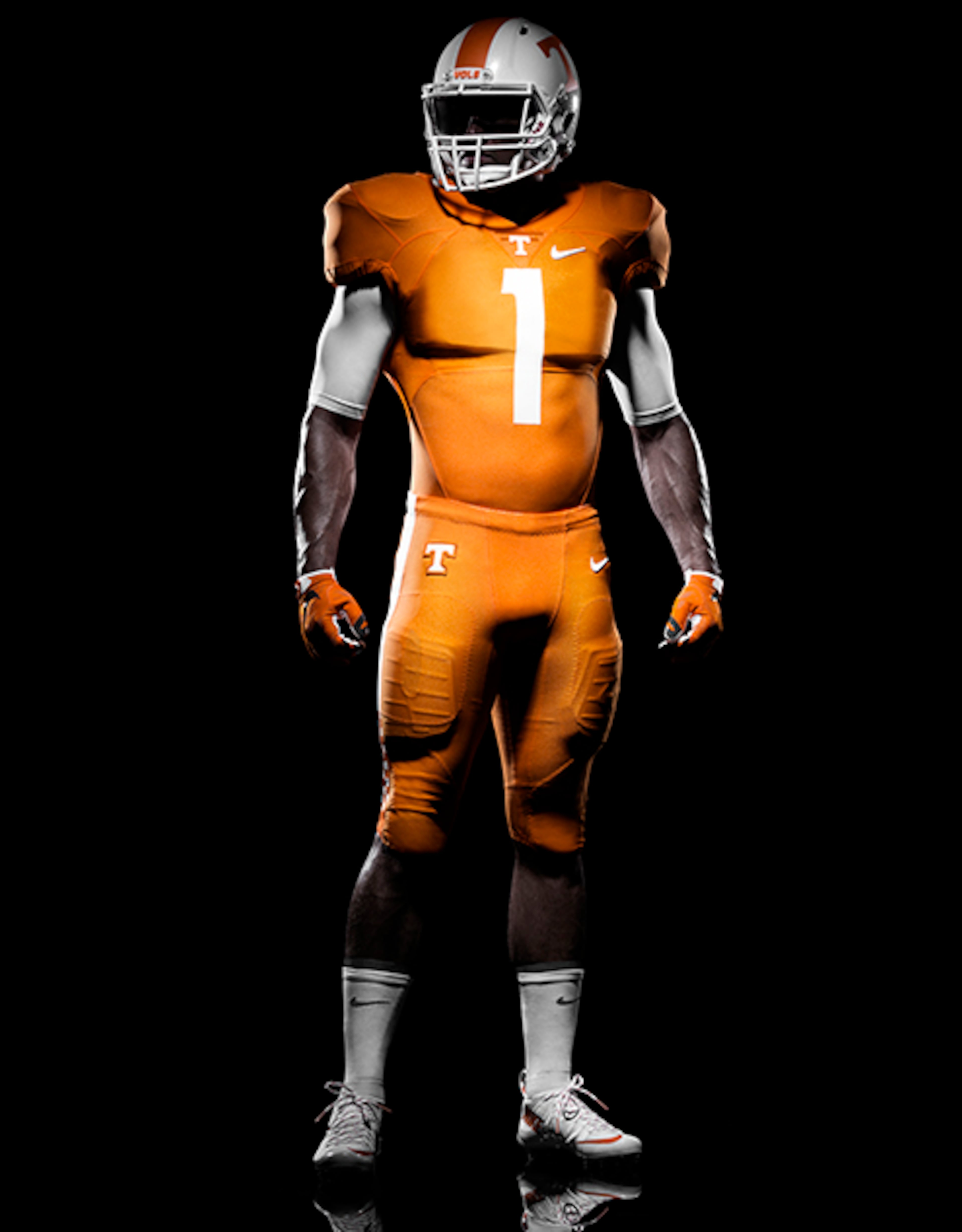 Tennessee Orange and white get a boost with new Nike uniforms. Colors date back to 1891.. The Orange color was inspired by the American daisy, which grew on the hill surrounding the university's most notable building, Ayres Hall. White represents confidence and honesty.
