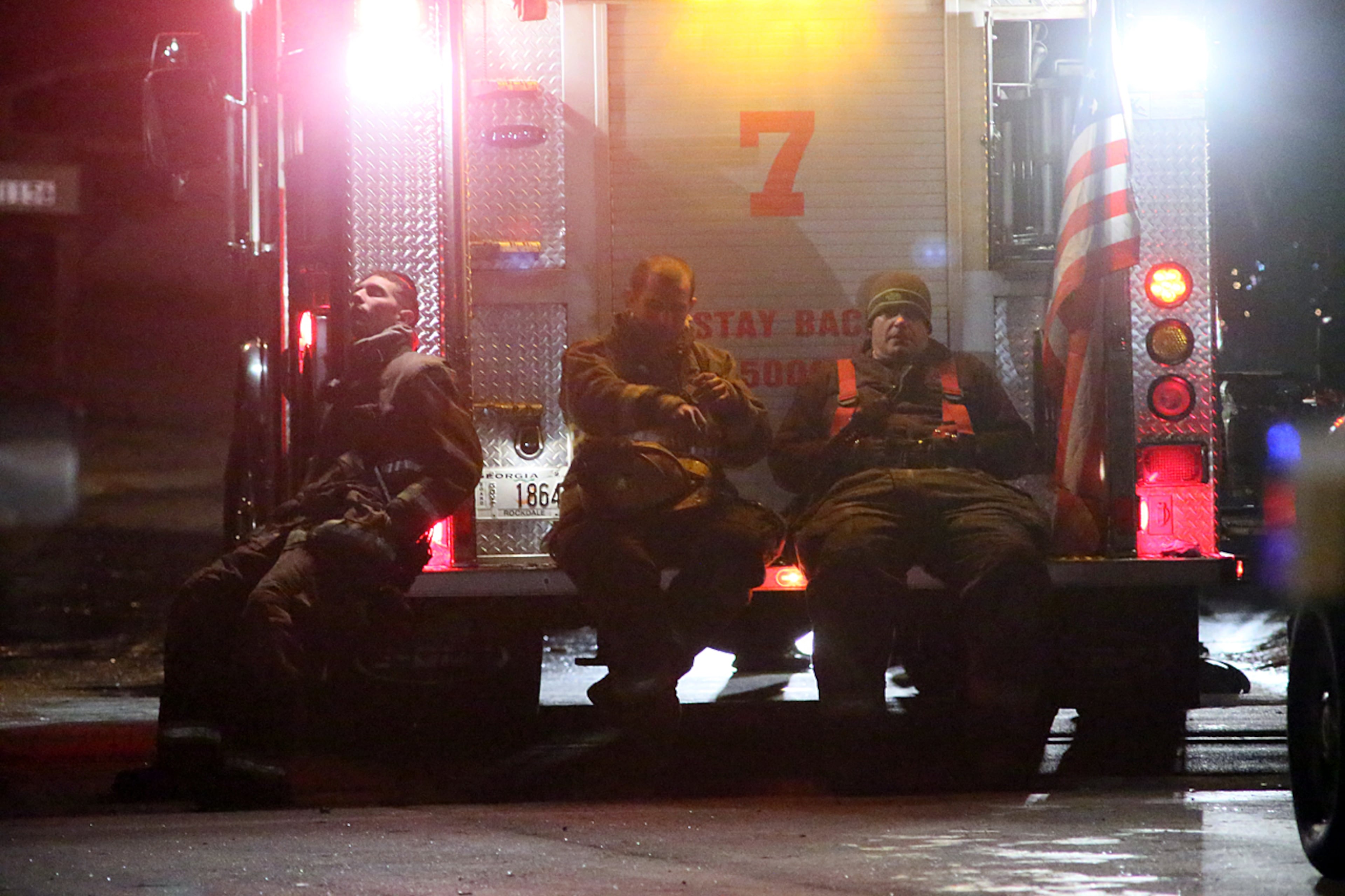 The cause of the fire remained under investigation early Wednesday.