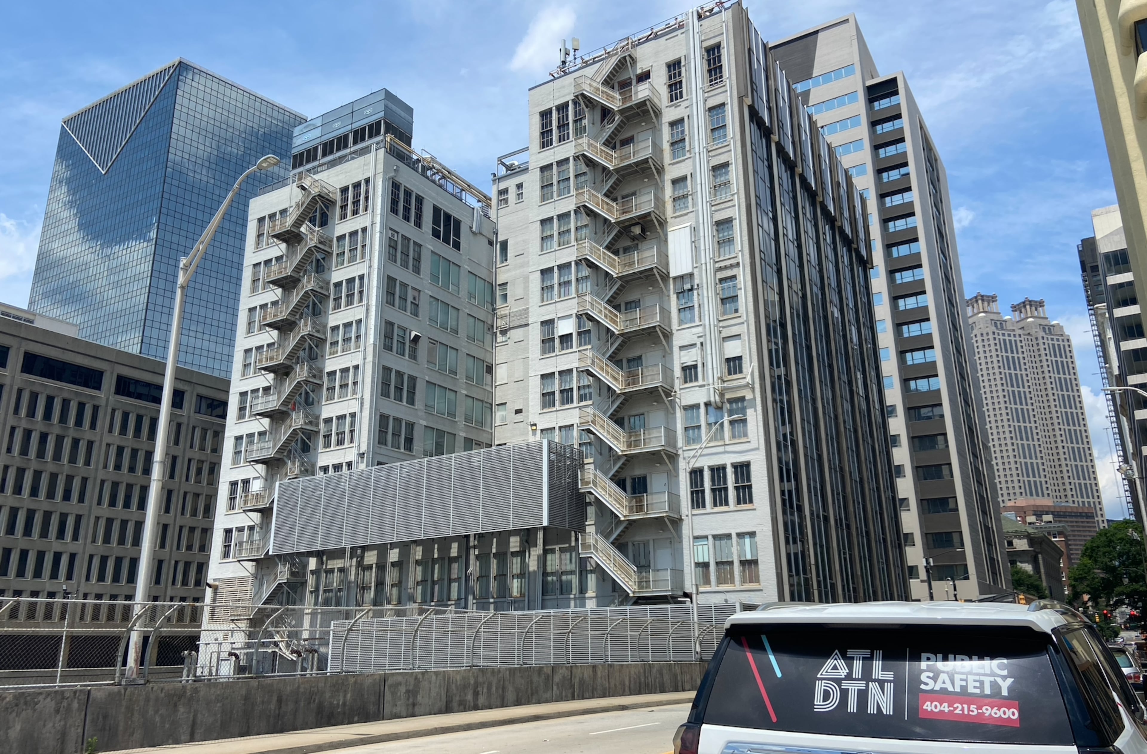 Digital Realty's carrier hotel data center is at 56 Marietta St. (Zachary Hansen/AJC)