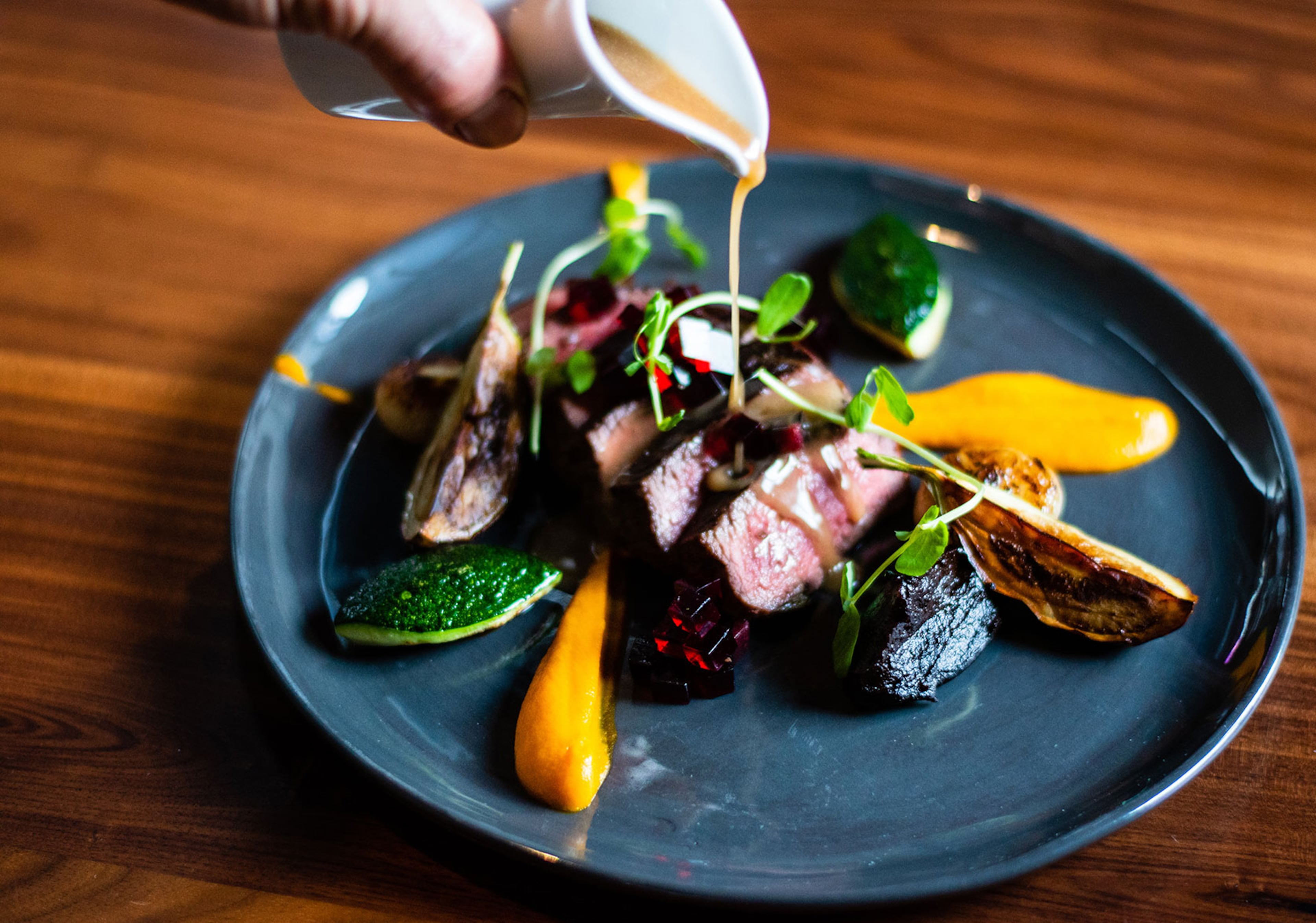 The Alden, 5070 Peachtree Blvd., Chamblee."...Keep an eye on Jared Hucks. Even if he doesn’t always reach them, he is a chef capable of great heights.” -- Wyatt Williams