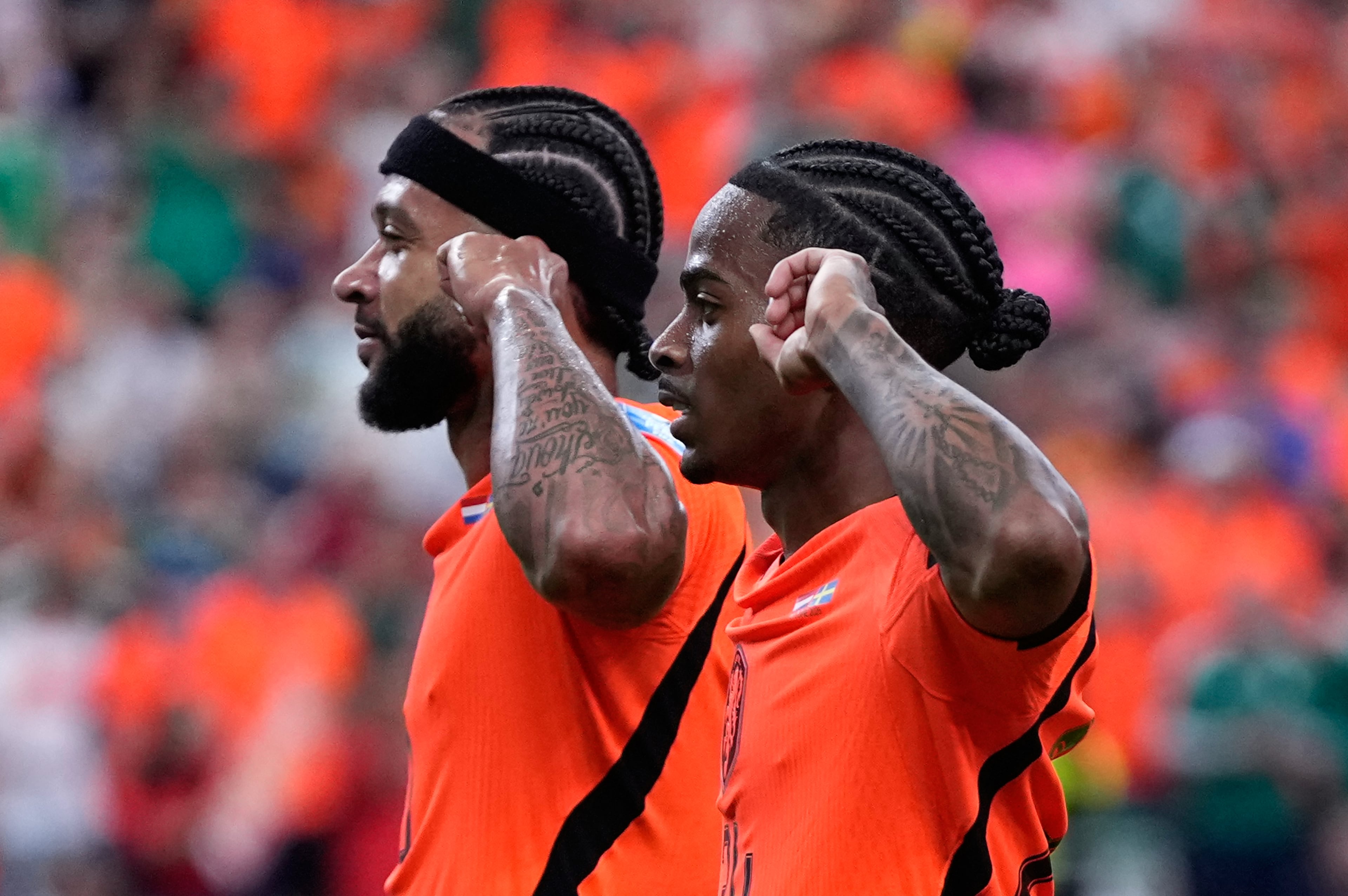 APTOPIX Sweden Netherlands WCup Soccer