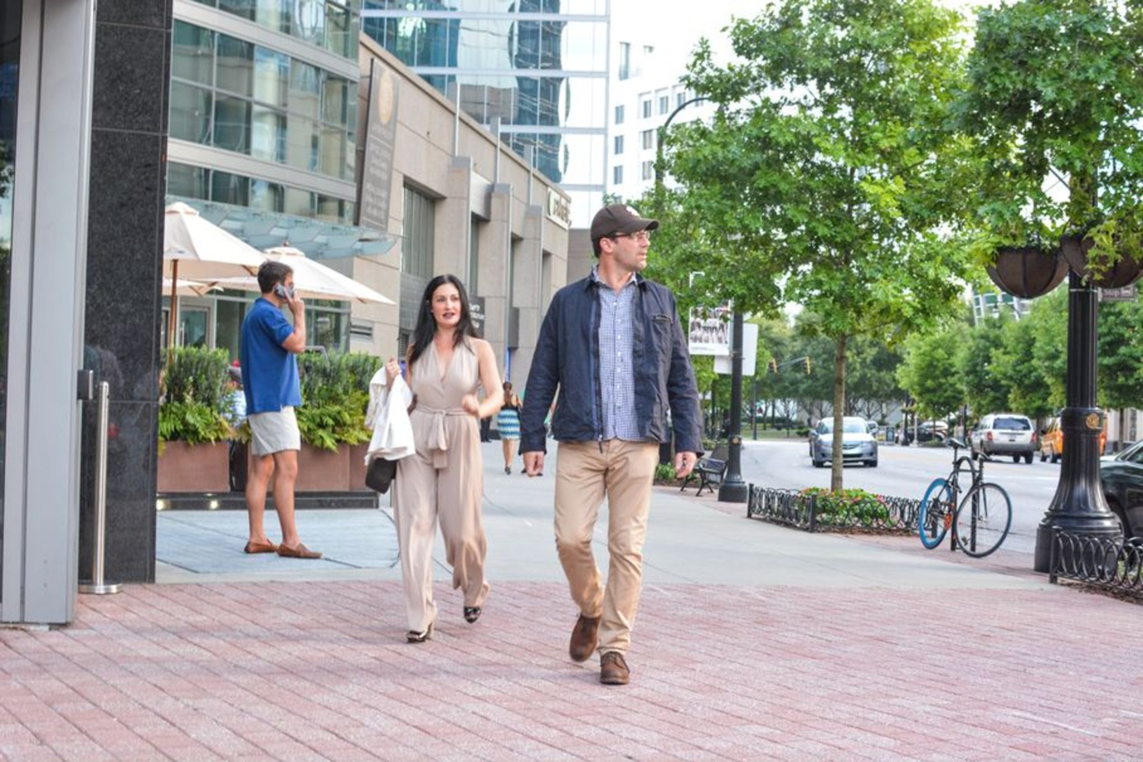 Jon Hamm, Bill Paxton, Suraj Sharma, Madhur Mittal and Pitobash Tripathy, who have been in Atlanta filming “Million Dollar Arm,” had dinner at STK recently.