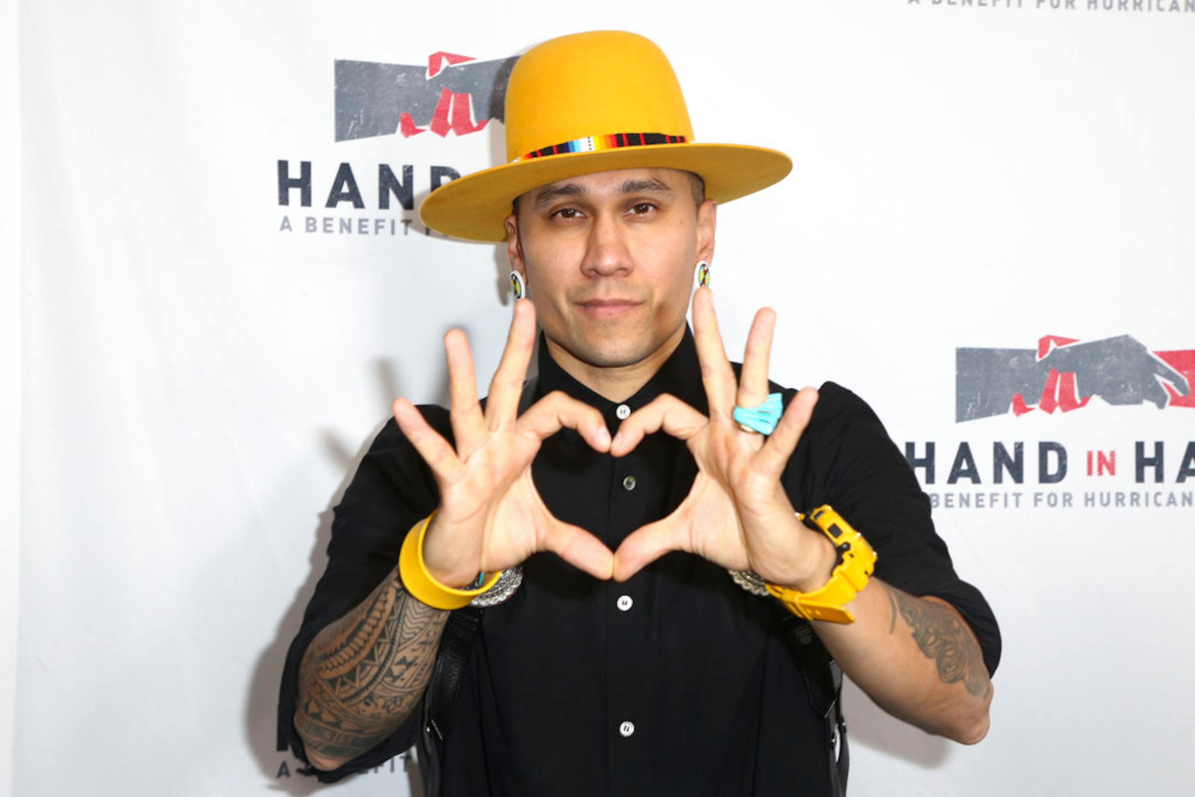 Taboo attends the Hand in Hand: A Benefit for Hurricane Harvey Relief held at Universal Studios Back Lot on Tuesday, Sept. 12, 2017, in Universal City, Calif. (Photo by John Salangsang/Invision/AP)