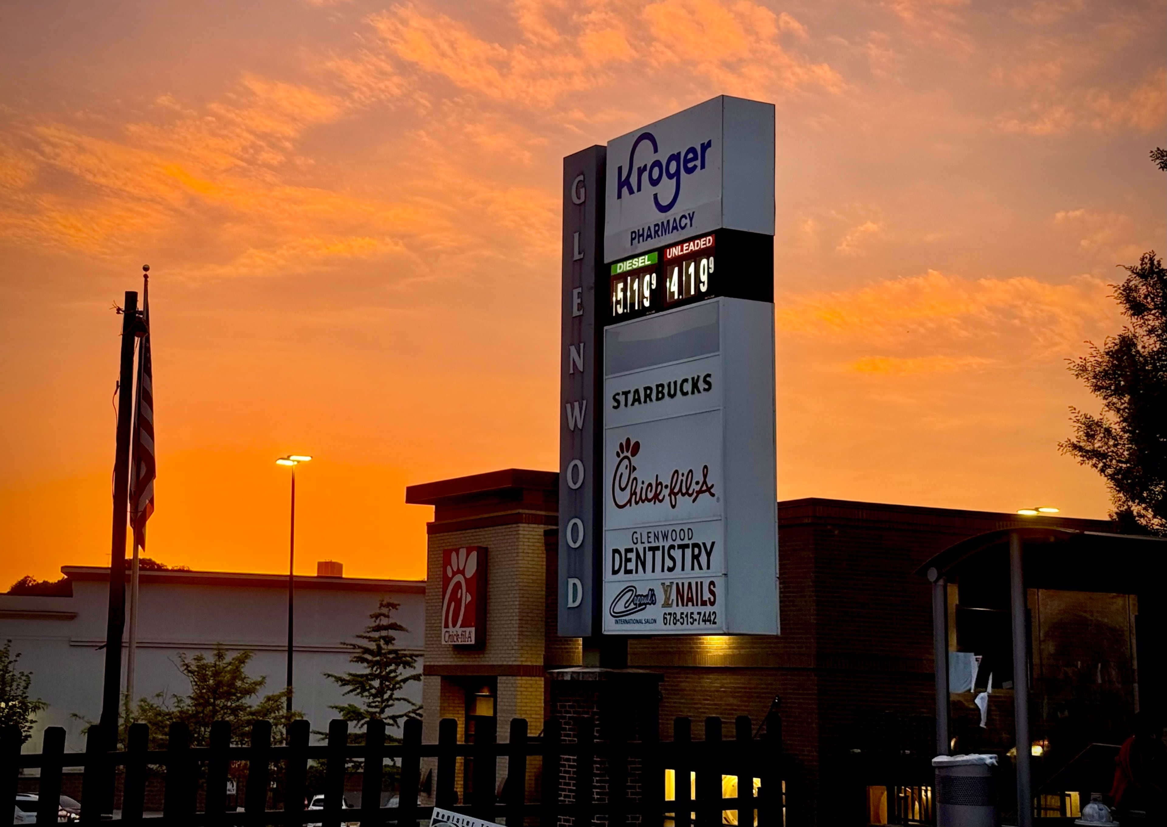 The Glenwood location of Chick-fil-A sits just off the Atlanta Beltline’s Southeast Trail. (Henri Hollis/AJC)