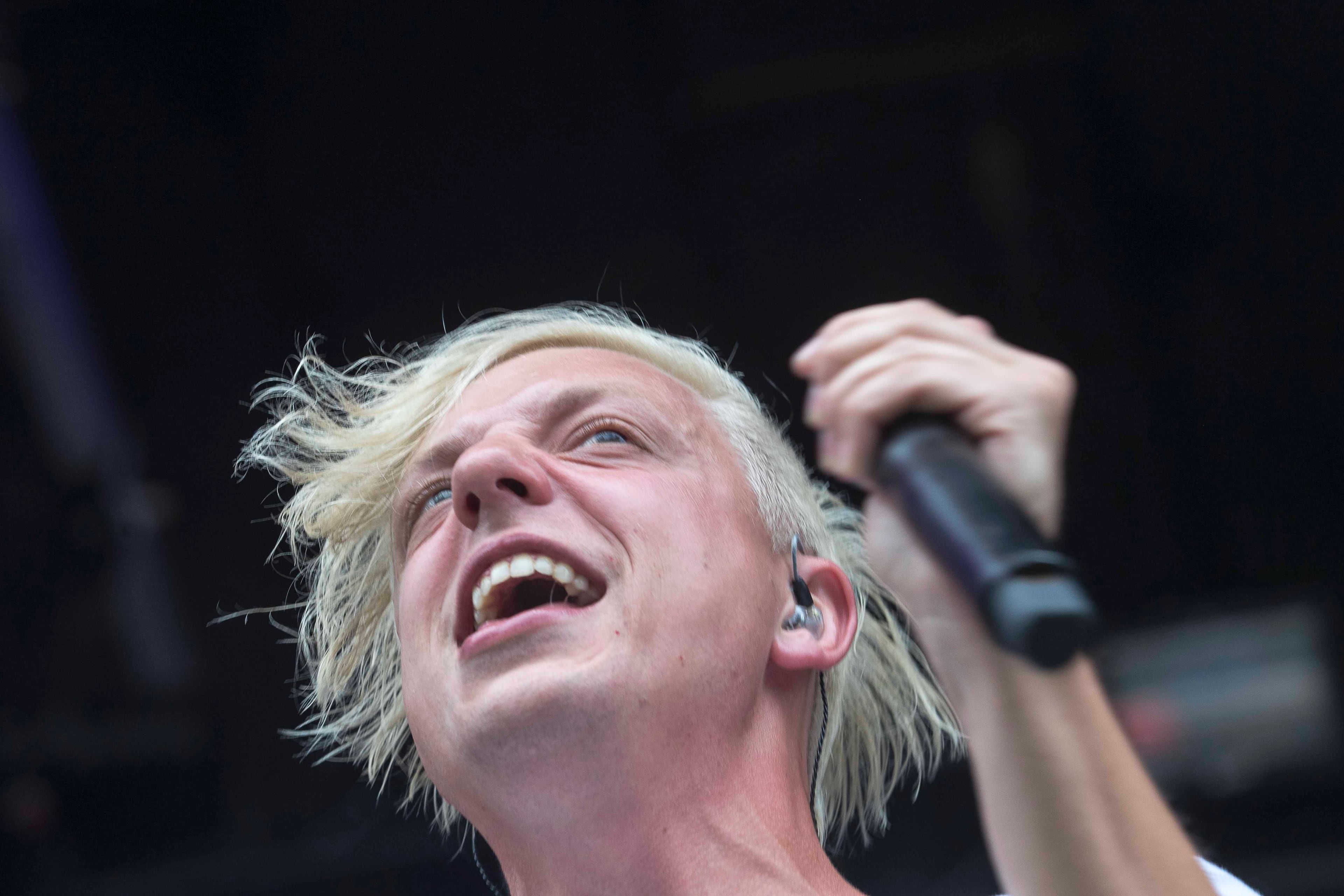09/16/2018 -- Atlanta, Georgia -- Robert DeLong preforms at the Cotton Club stage during the Music Midtown festival at Piedmont Park in Atlanta, Sunday, September 16, 2018. (ALYSSA POINTER/ALYSSA.POINTER@AJC.COM)
